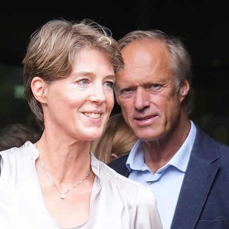 Christina Block (l.) und ihr Lebensgefährte Gerhard Delling müssen sich vor Gericht verantworten.