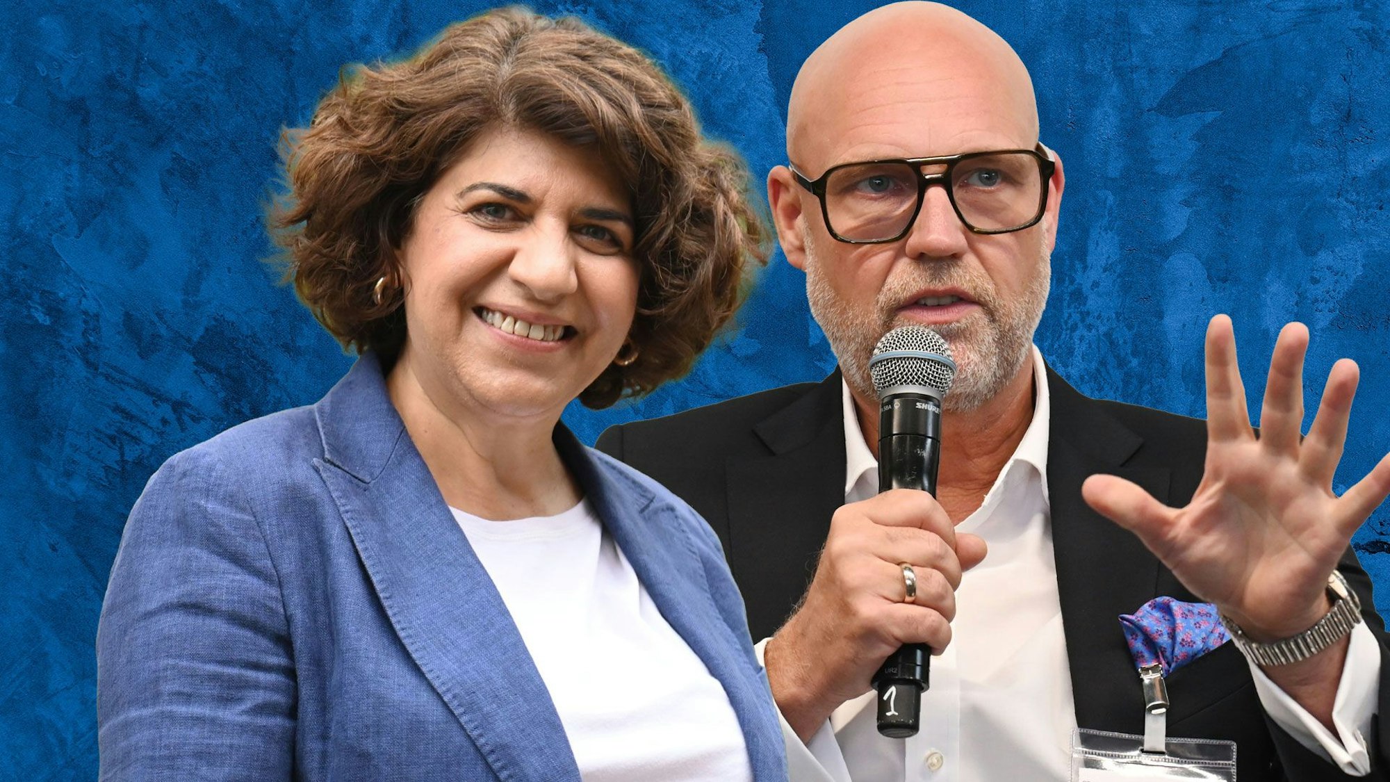 Berivan Aymaz und Volker Görzel
