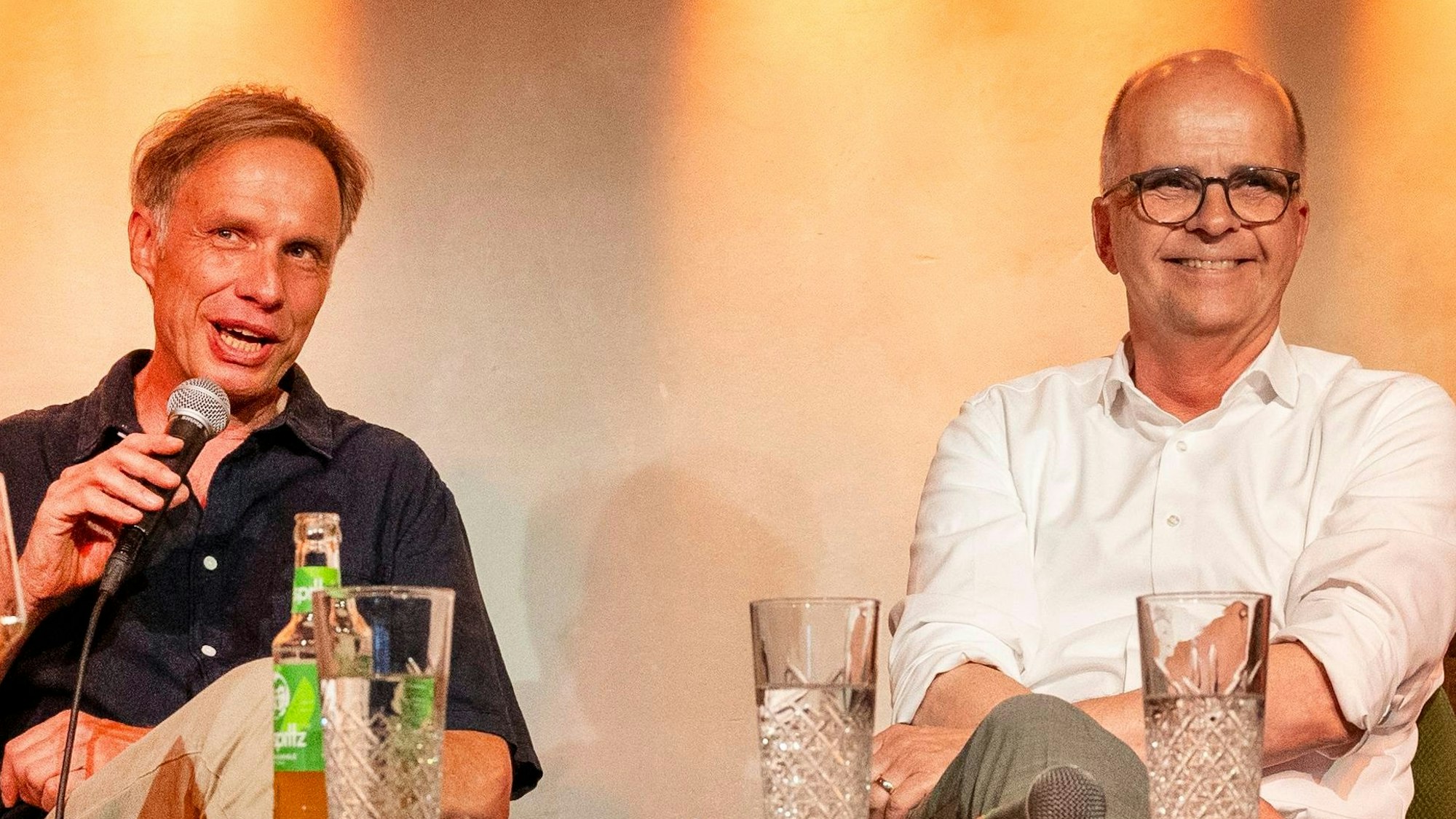 Heiner Kockerbeck (Die Linke) und Markus Greitemann (CDU)