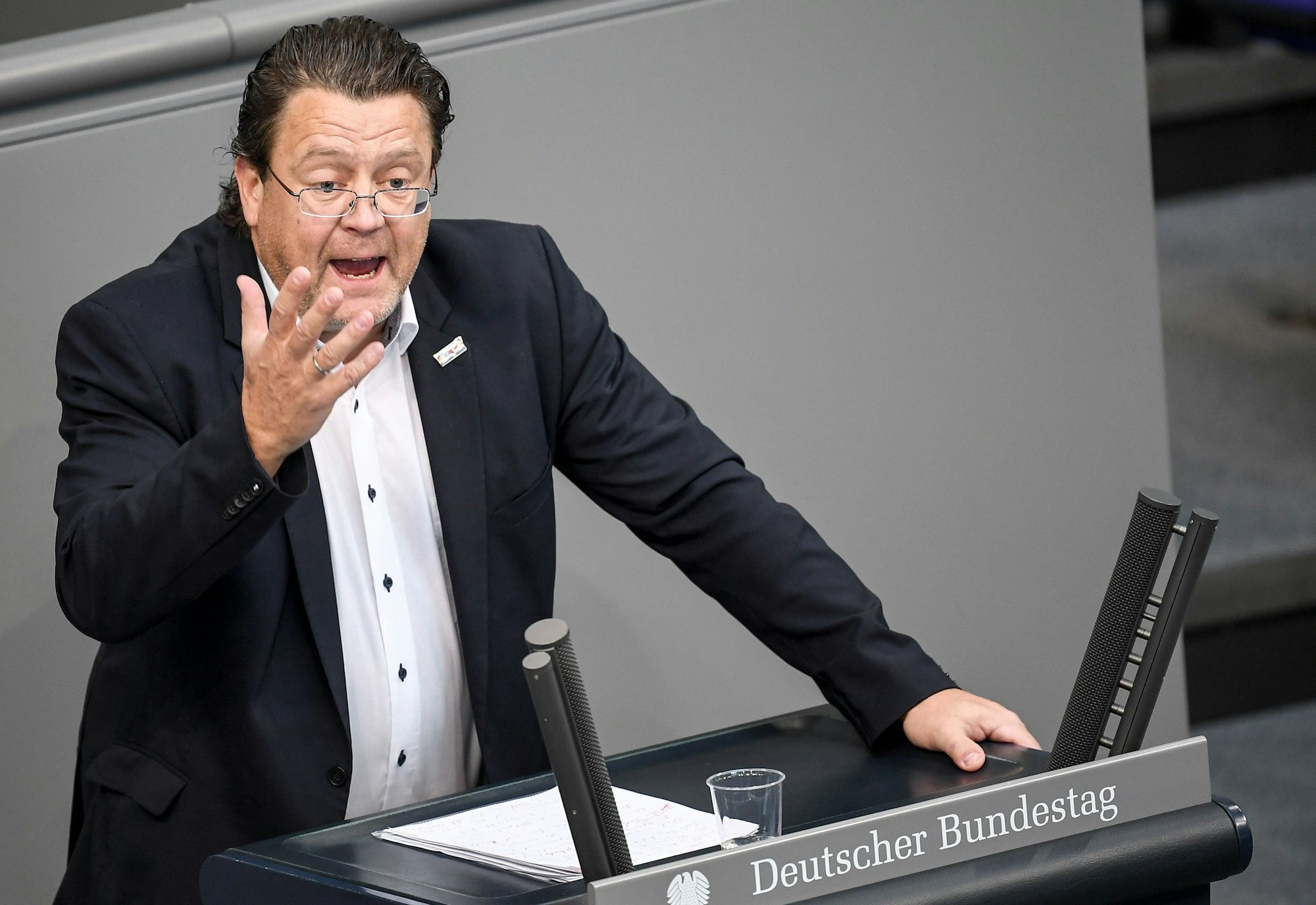 Stephan Brandner (AfD) kommt nach Leverkusen.