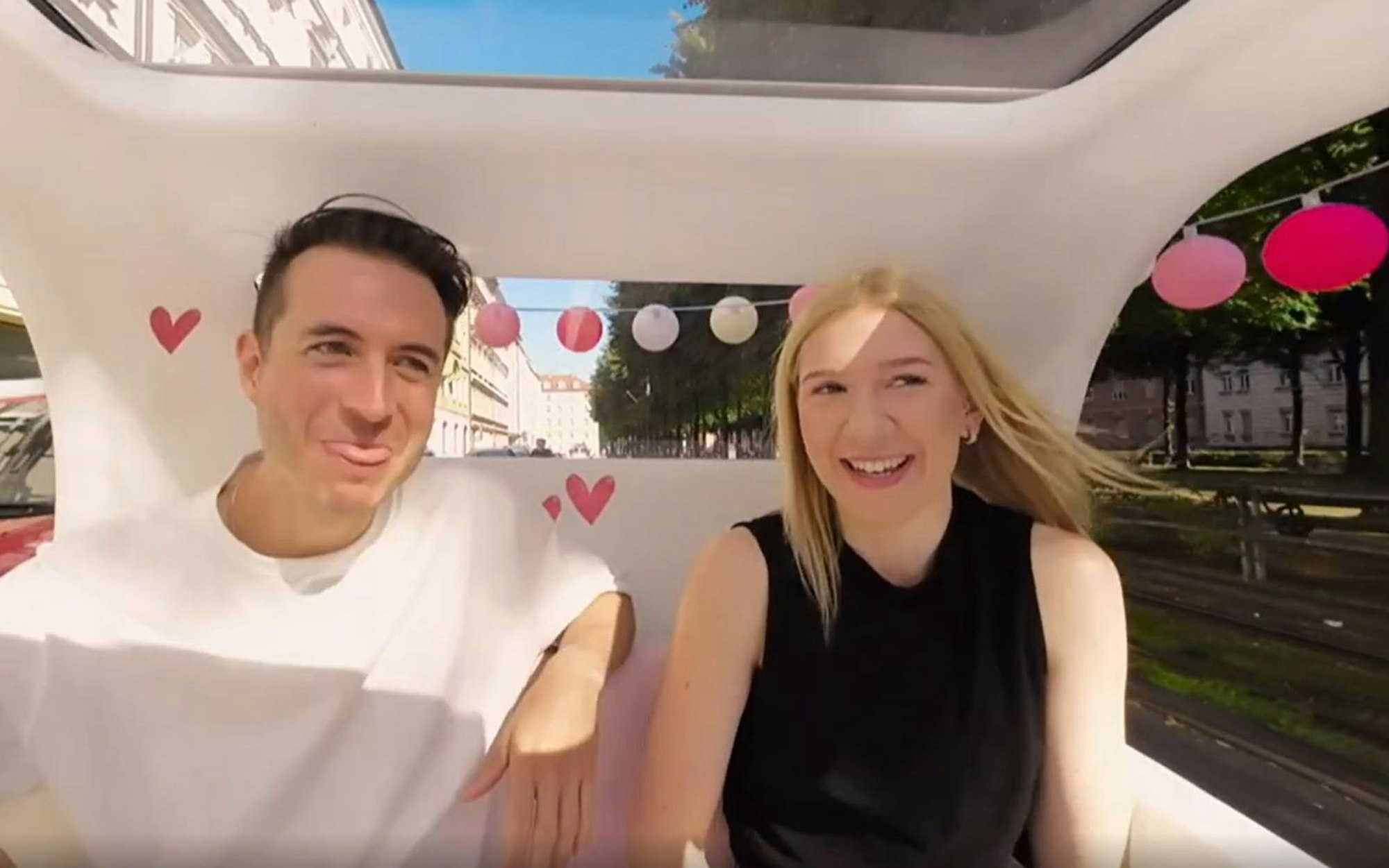 Bei Matt und Martha stimmt der Vibe. (Bild: SWR/ Screenshot)