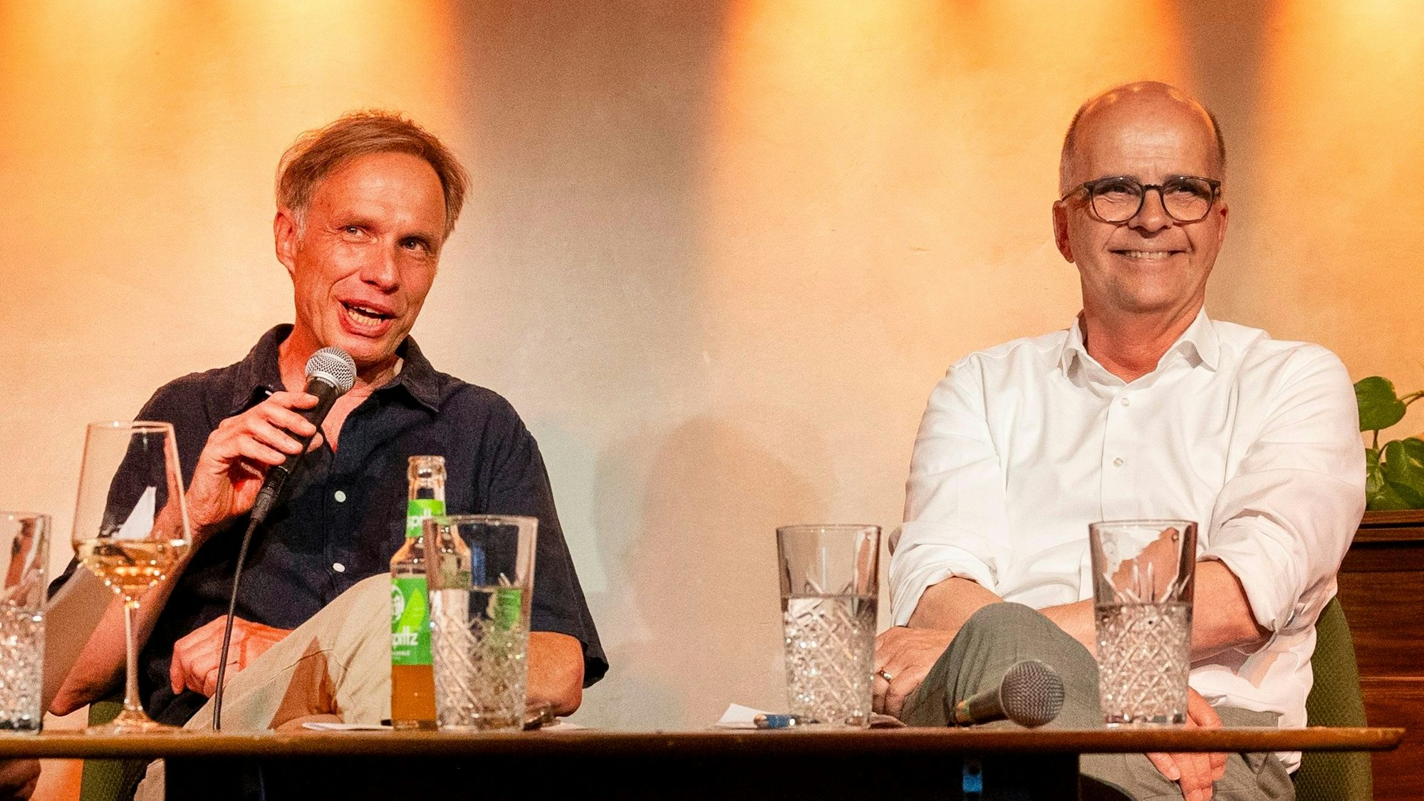 Heiner Kockerbeck (Die Linke) und Markus Greitemann (CDU)