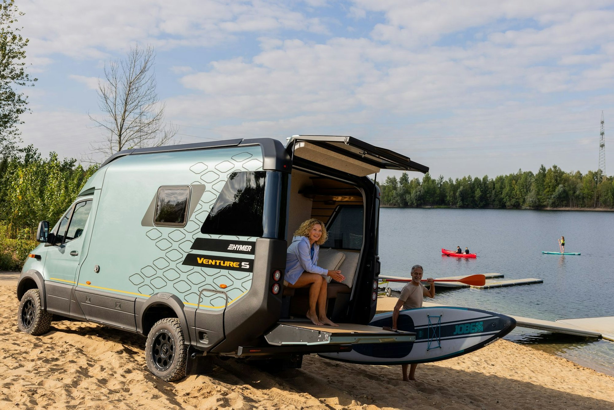 In Deutschland sind mehr als eine Million Wohnmobile zugelassen. (Archivbild)