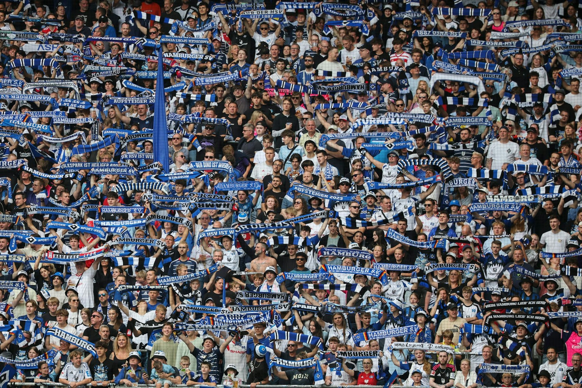 Fans des Hamburger SV.