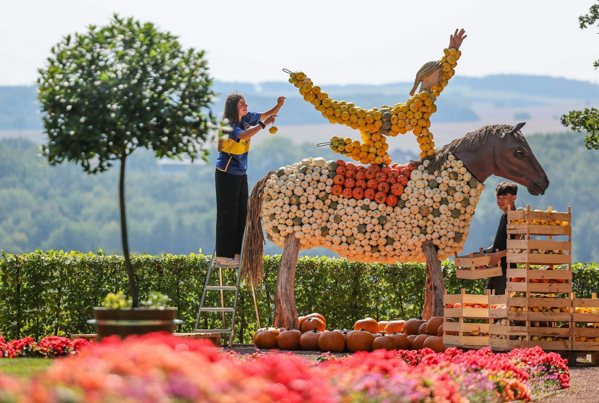 Im Schlosspark Lichtenwalde beginnt ein ungewöhnliches Festival.