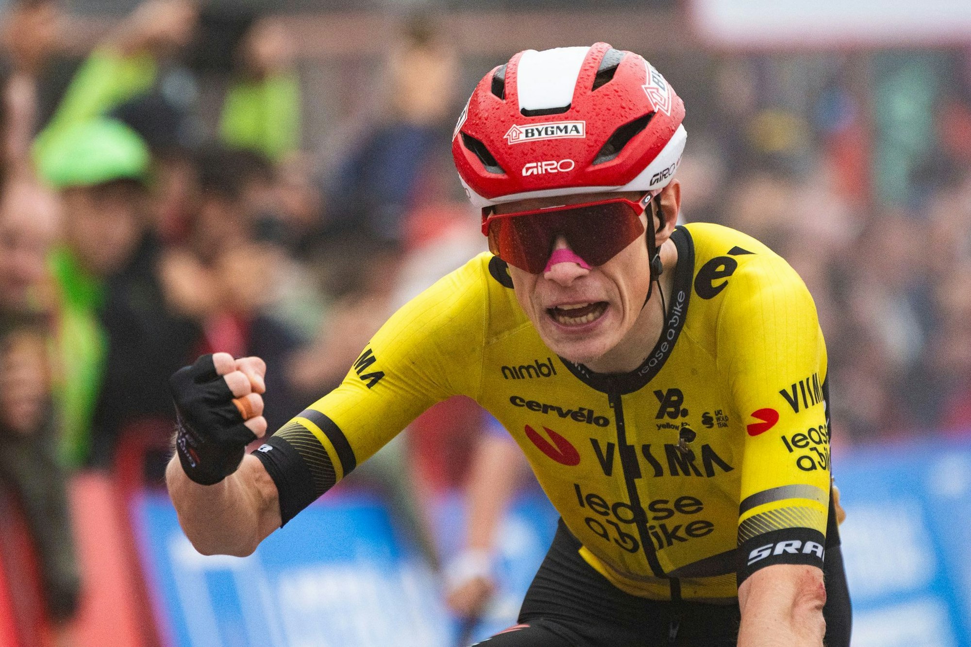 Jonas Vingegaard holt seinen zweiten Etappensieg bei der Vuelta. (Archivbild)