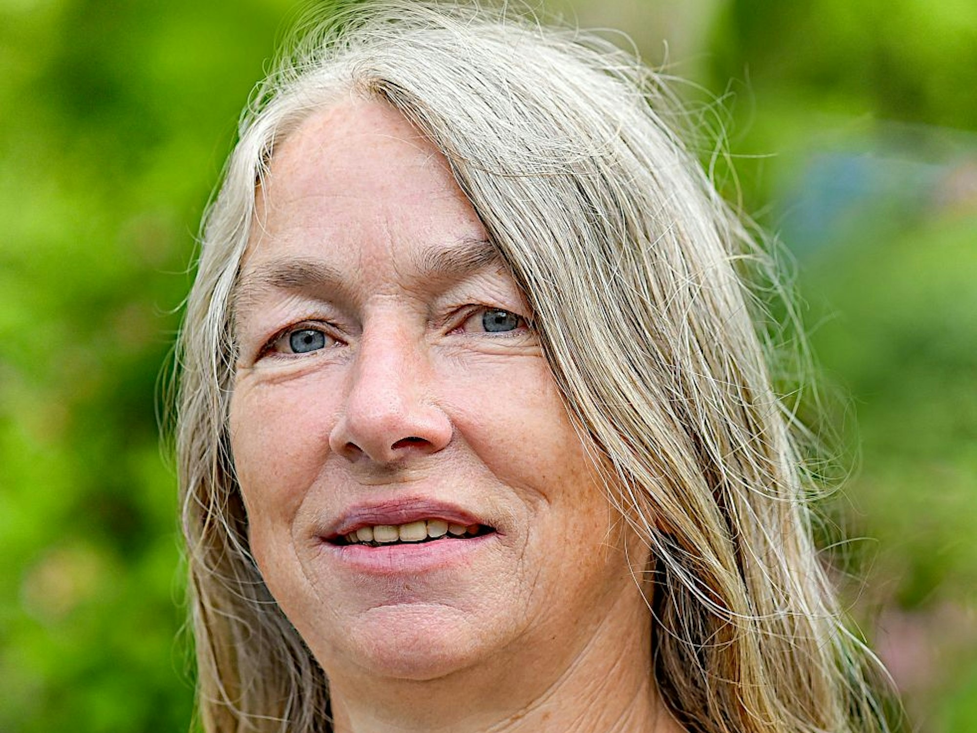 Das Portätbild zeigt Sabine Gombert.