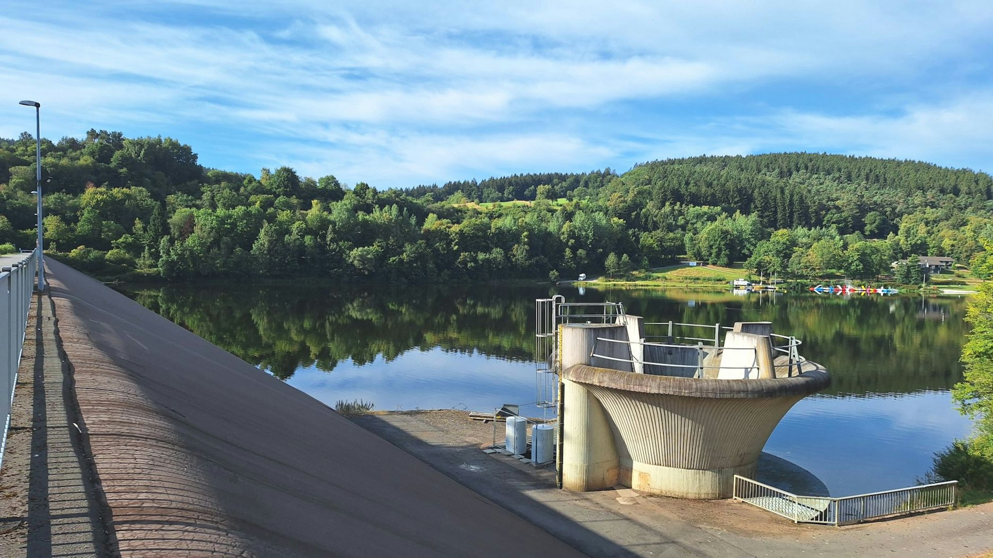 Der Kronenburger See.