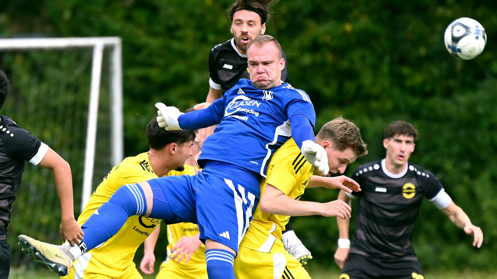 31.08.2025, Fussball-SV Schlebusch-Hohkeppel II
TW: Christoph Geschonneck (Schlebusch)
Foto: Uli Herhaus