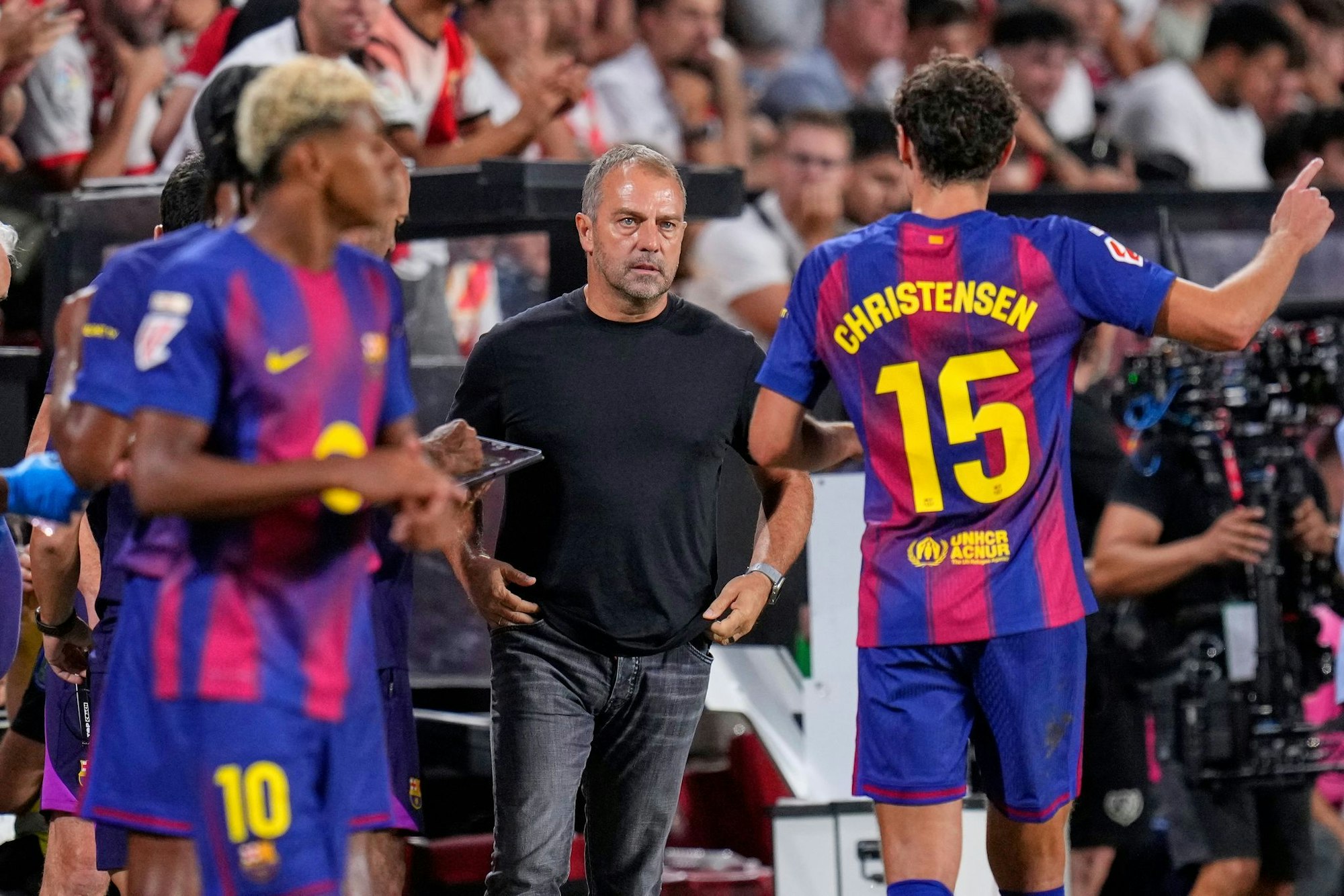 Konnte nicht zufrieden sein: Trainer Hansi Flick