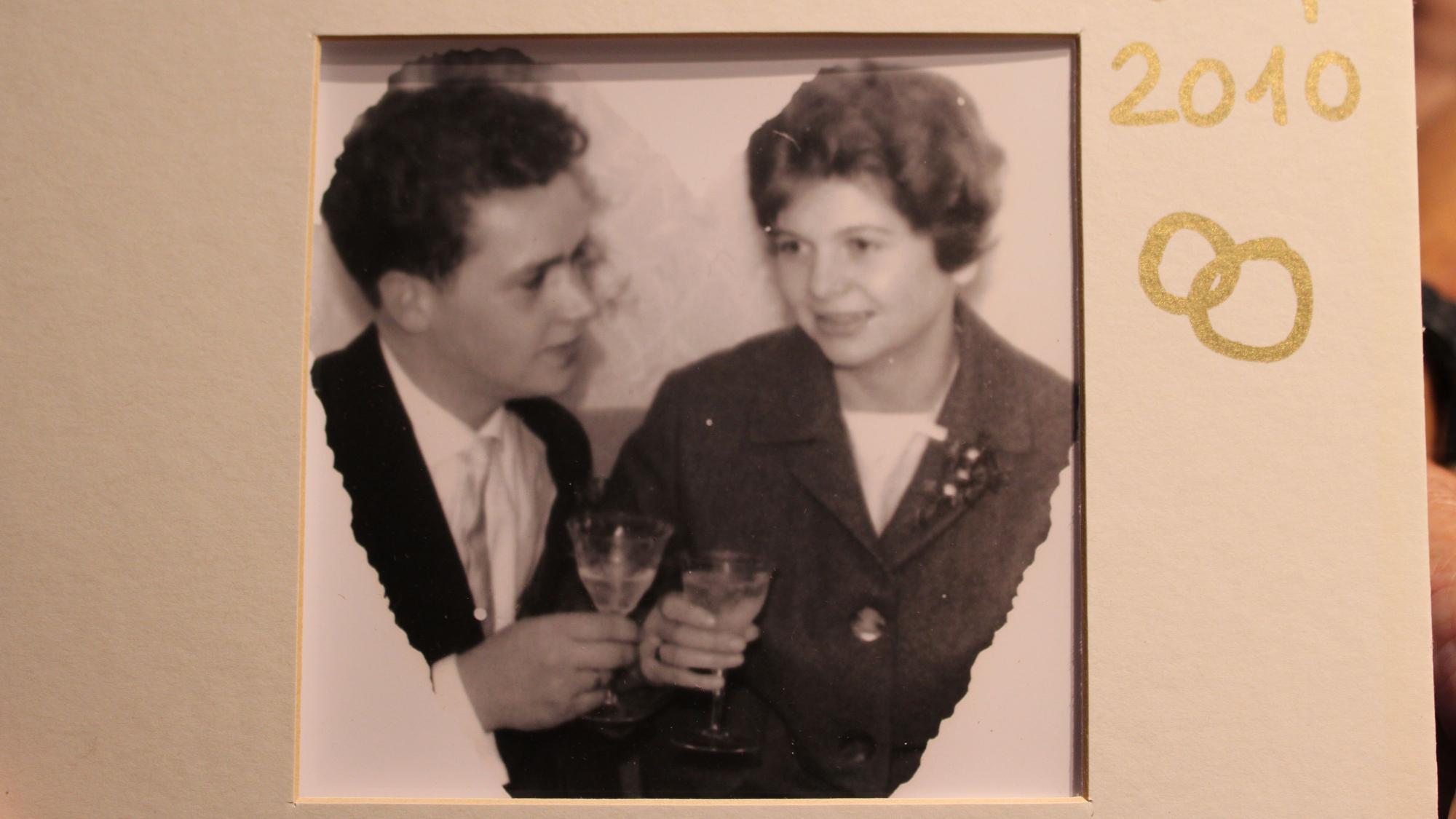 Am 10. September 1960 heirateten Gertrud (geb. Steinhauer) und Friedrich Walterscheid im Alter von 19 Jahren.