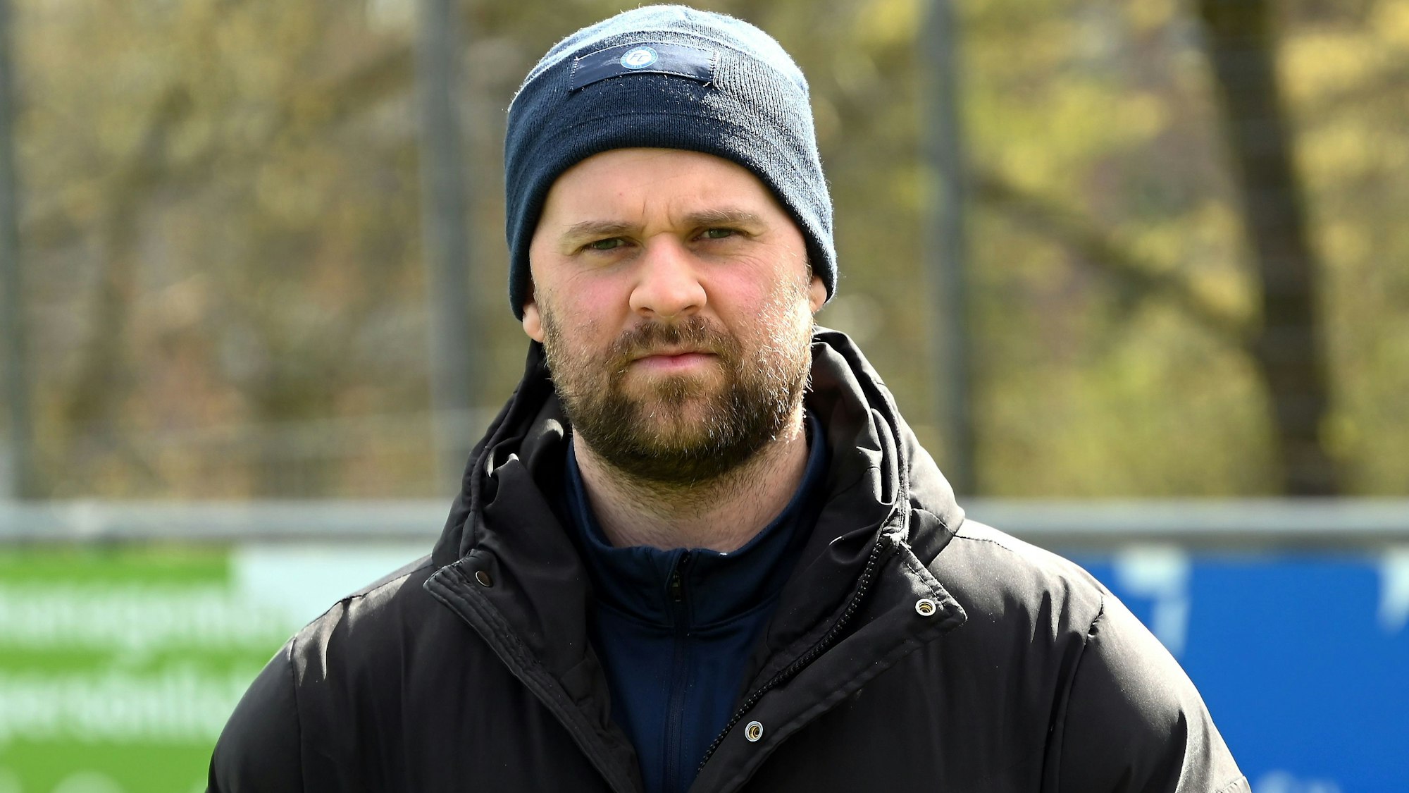 30.03.2025,Fussball-Bergfried Leverkusen-FC Zündorf
TR: Daniel Werken (Zündorf)
Foto: Uli Herhaus