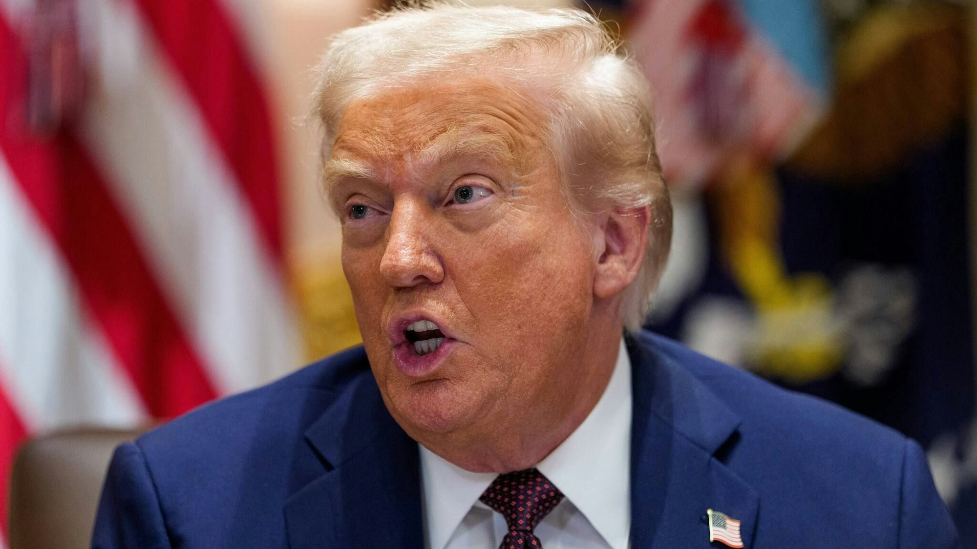 US-Präsident Donald Trump. /Aaron Schwartz - Pool via CNP