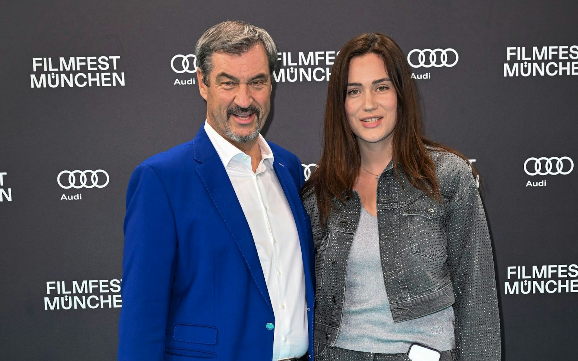 Gloria-Sophie Burkandts Vater ist kein Geringerer als der bayerische Ministerpräsident Markus Söder. (Bild: 2025 Getty Images/Hannes Magerstaedt)