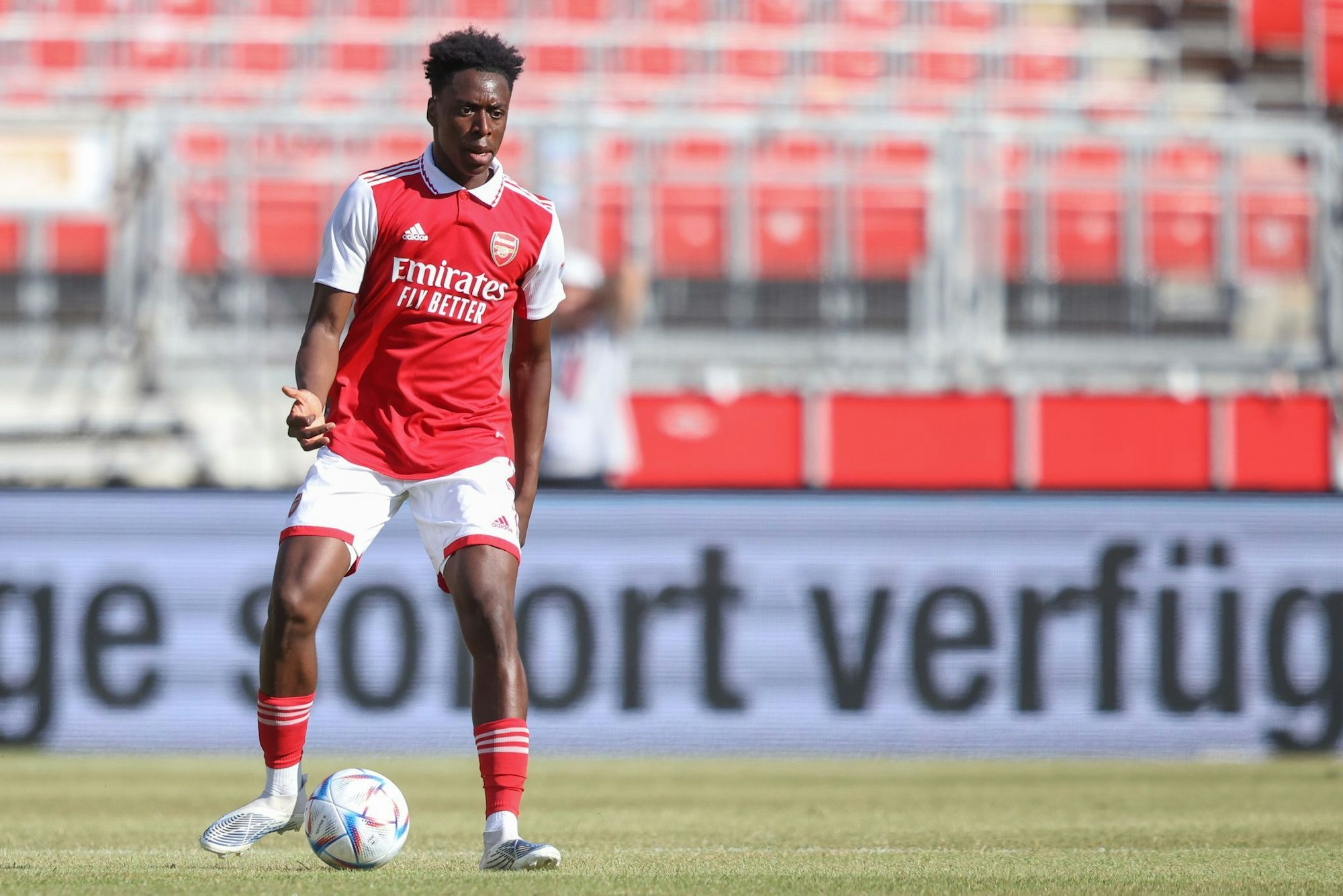 Der belgische Mittelfeldspieler Albert Sambi Lokonga.