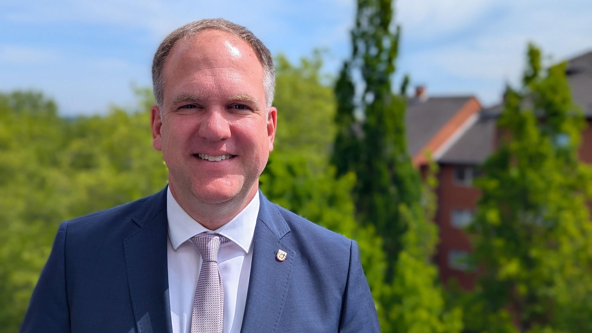 Hürths Bürgermeister Dirk Breuer