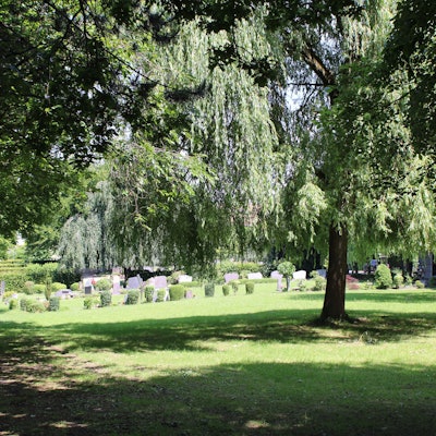 Auf der ehemaligen Friedhofserweiterungsfläche in Lohmar-Birk soll sozialer Wohnraum entstehen.
