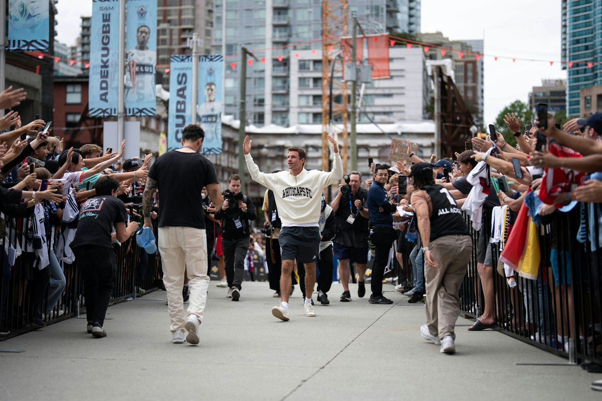 Thomas Müller ist der gefeierte Star in Vancouver. (Archivbild)