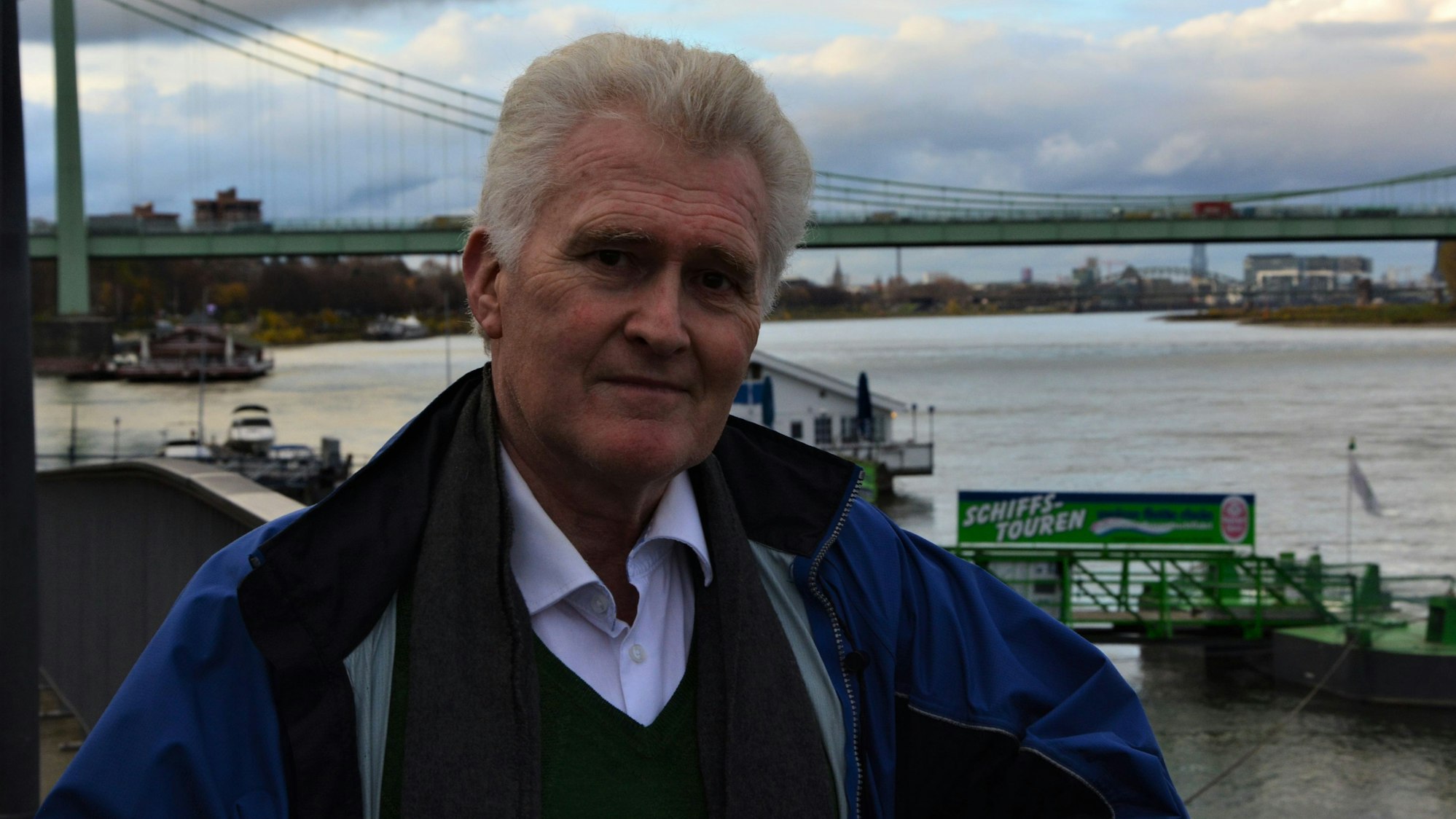 Manfred Giesen (Grüne) ist neuer Bezirksbürgermeister von Rodenkirchen. Foto: Stefan Rahmann