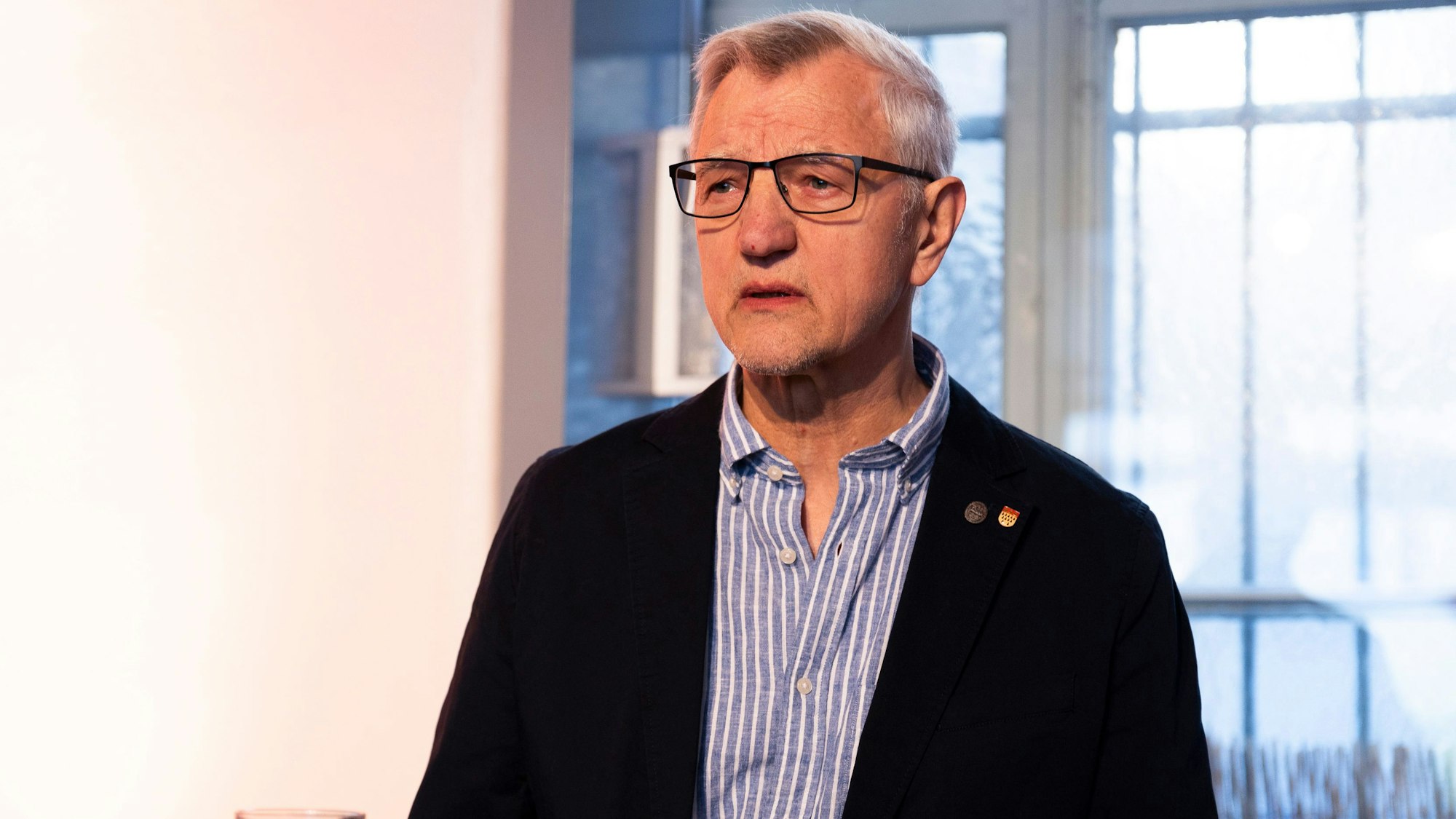 11.04.2025, Köln: PK mit Bezirksbürgermeister Andreas Hupke.