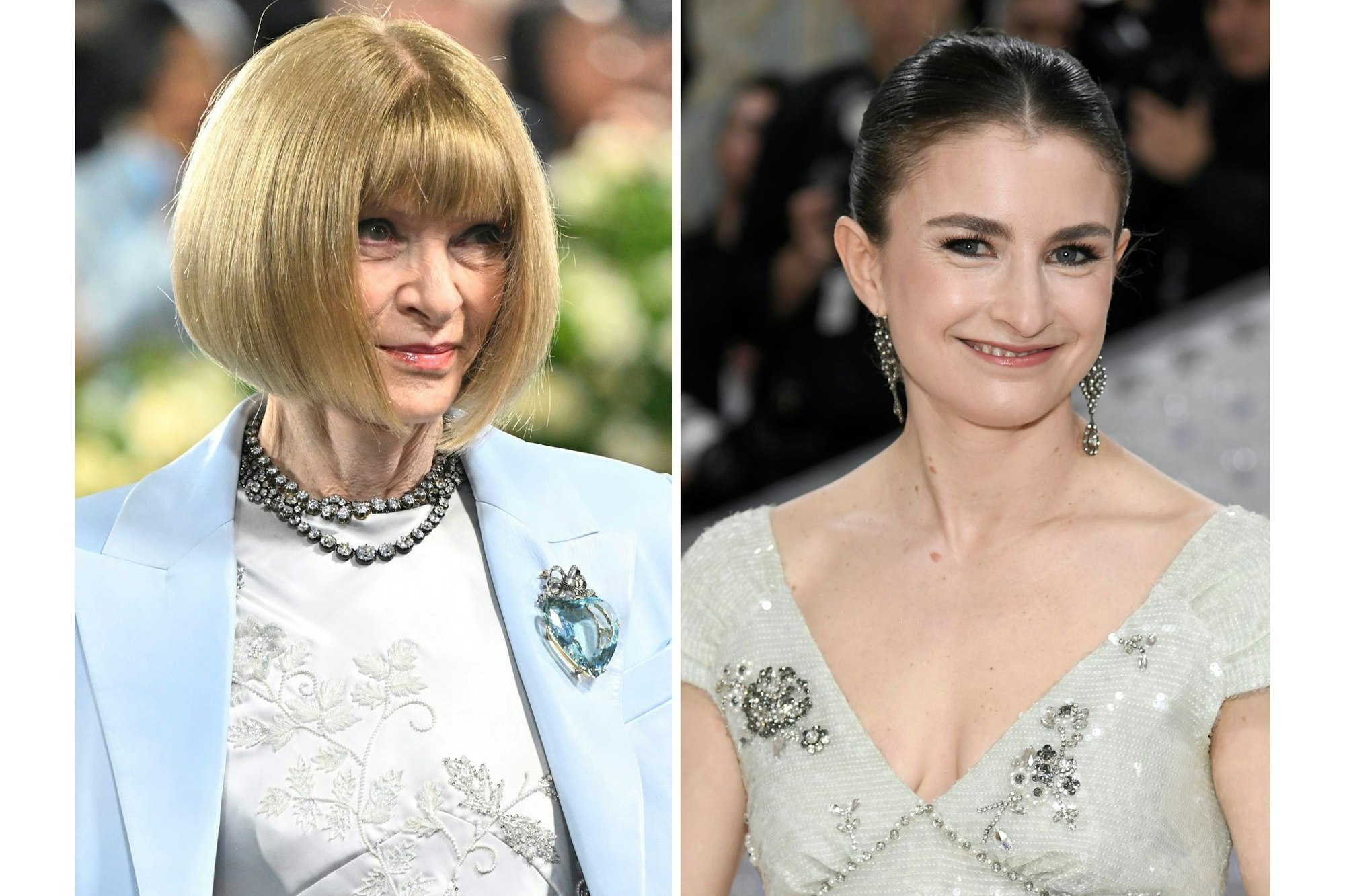 Seit 1988 hatte Mode-Ikone Anna Wintour (75, l) das Magazin «Vogue» geführt. Nun ist die bisherige Online-Chefin Chloe Malle (39) zur neuen Chefredakteurin der US-Ausgabe ernannt worden.
