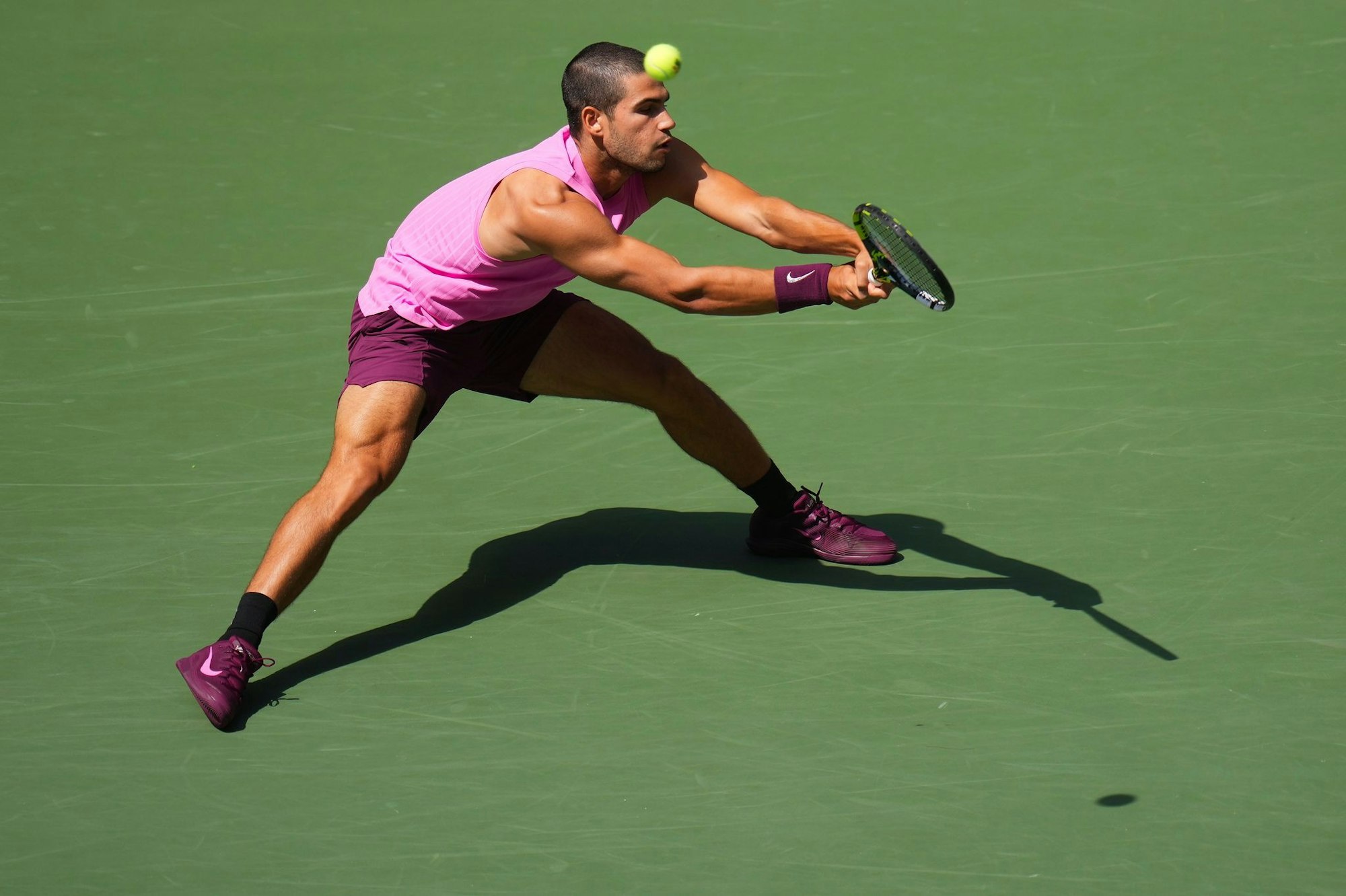 Carlos Alcaraz fehlen noch zwei Siege zum US-Open-Titel.