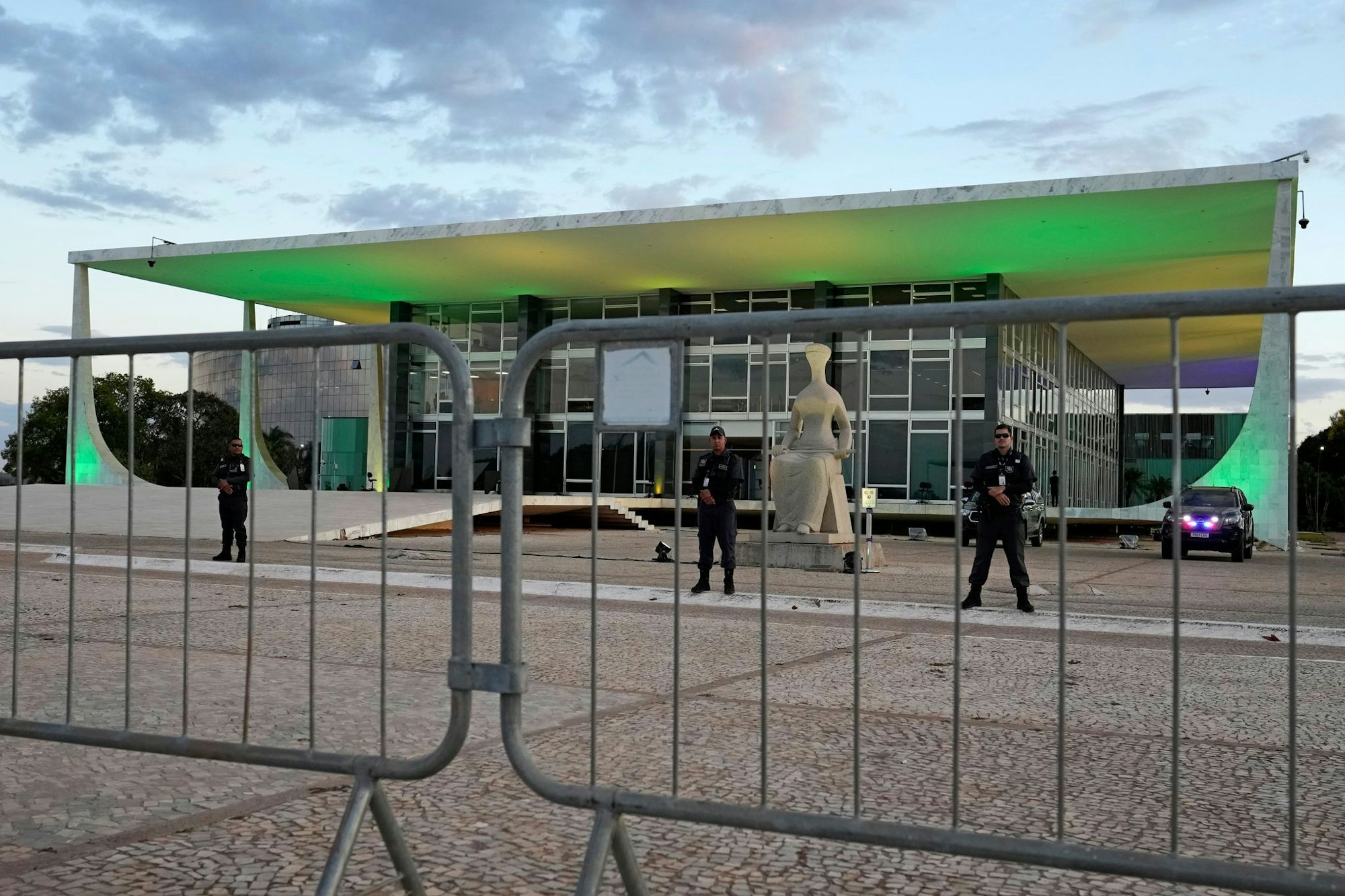 In der Hauptstadt Brasília wurden die Sicherheitsvorkehrungen verschärft.