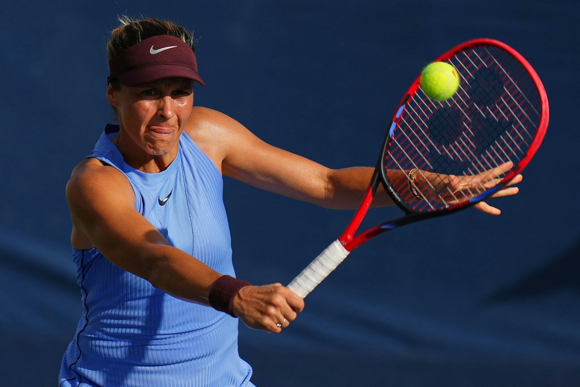 Tatjana Maria ist mit 38 Jahren noch auf der Tour - und will noch weitermachen, bis sie mit ihrer Tochter (11) ein Doppel-Duo bilden kann.