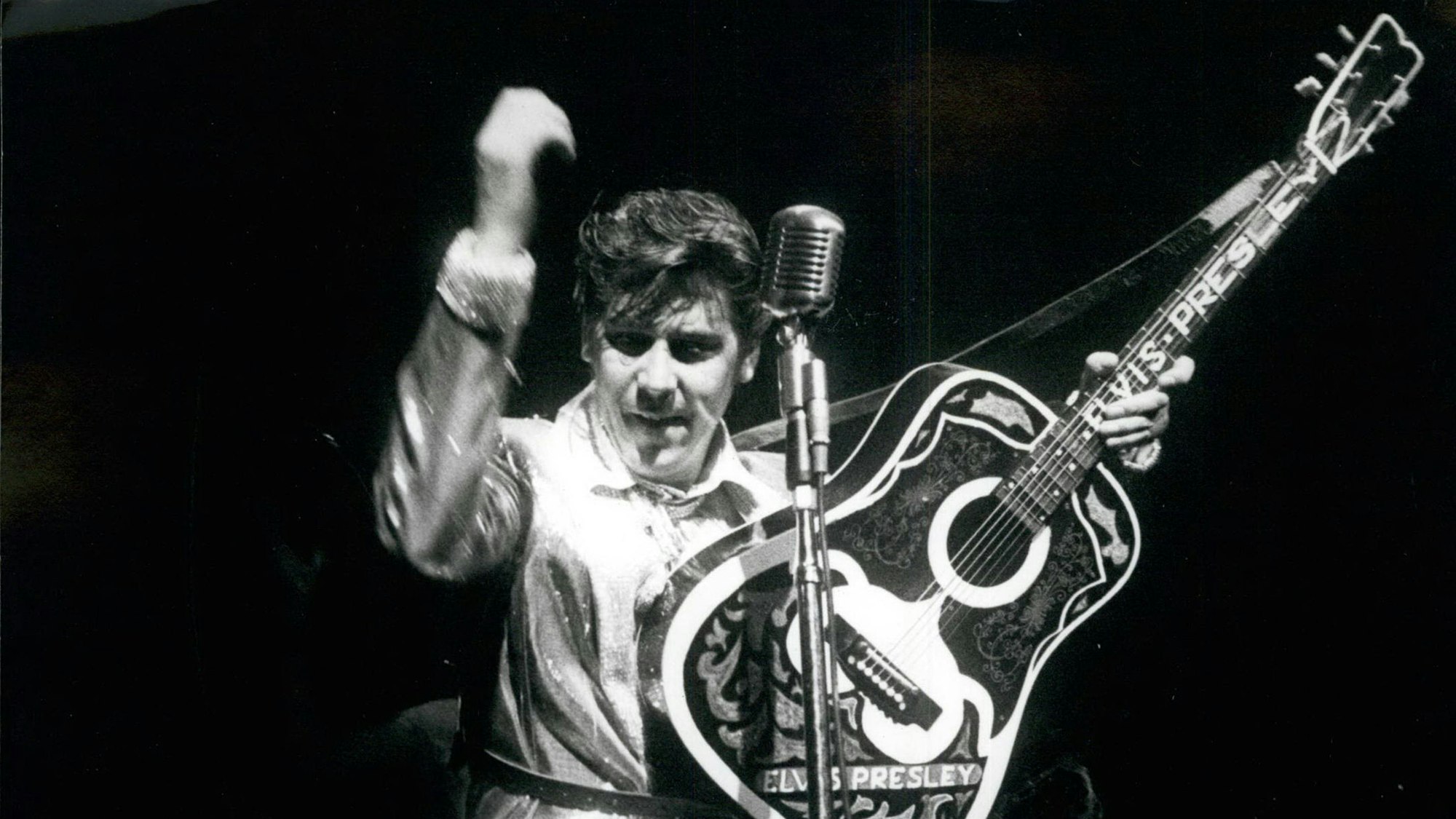 Shakin’ Stevens im Musical „Elvis“.
