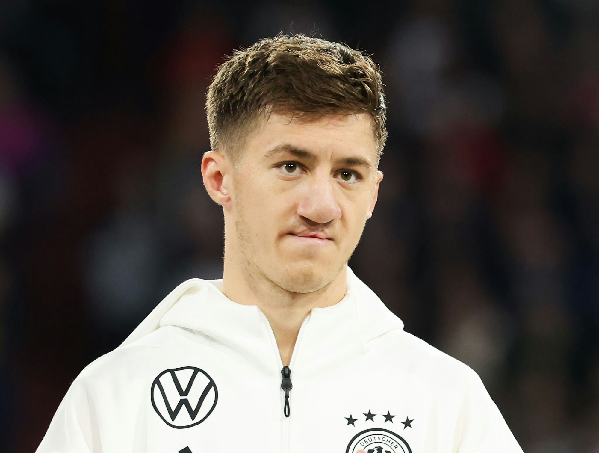 Noch beim VfB - irgendwann aber in der MLS: Da ist sich Angelo Stiller sicher.
