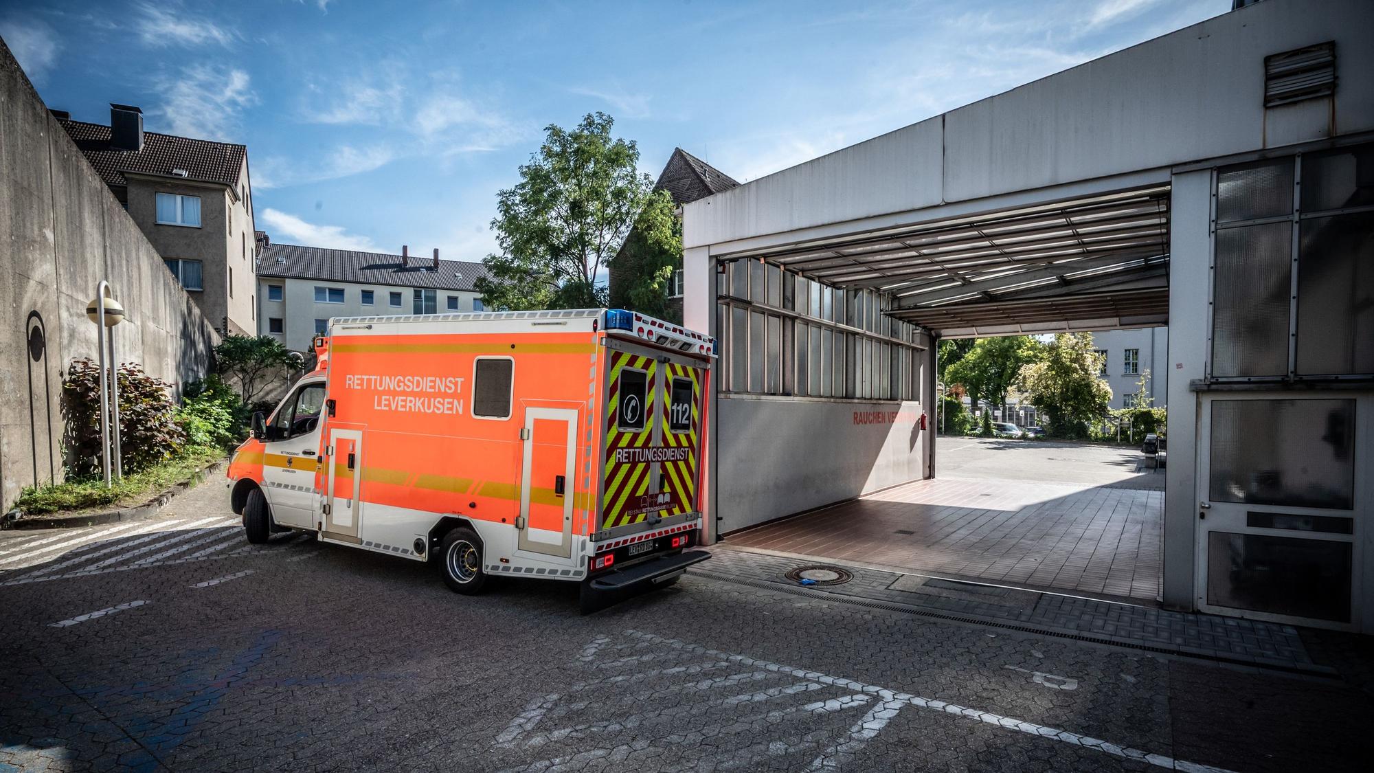 Im Opladener Krankenhaus starben um das Hitzewochenende Ende Juni zwölf Menschen.