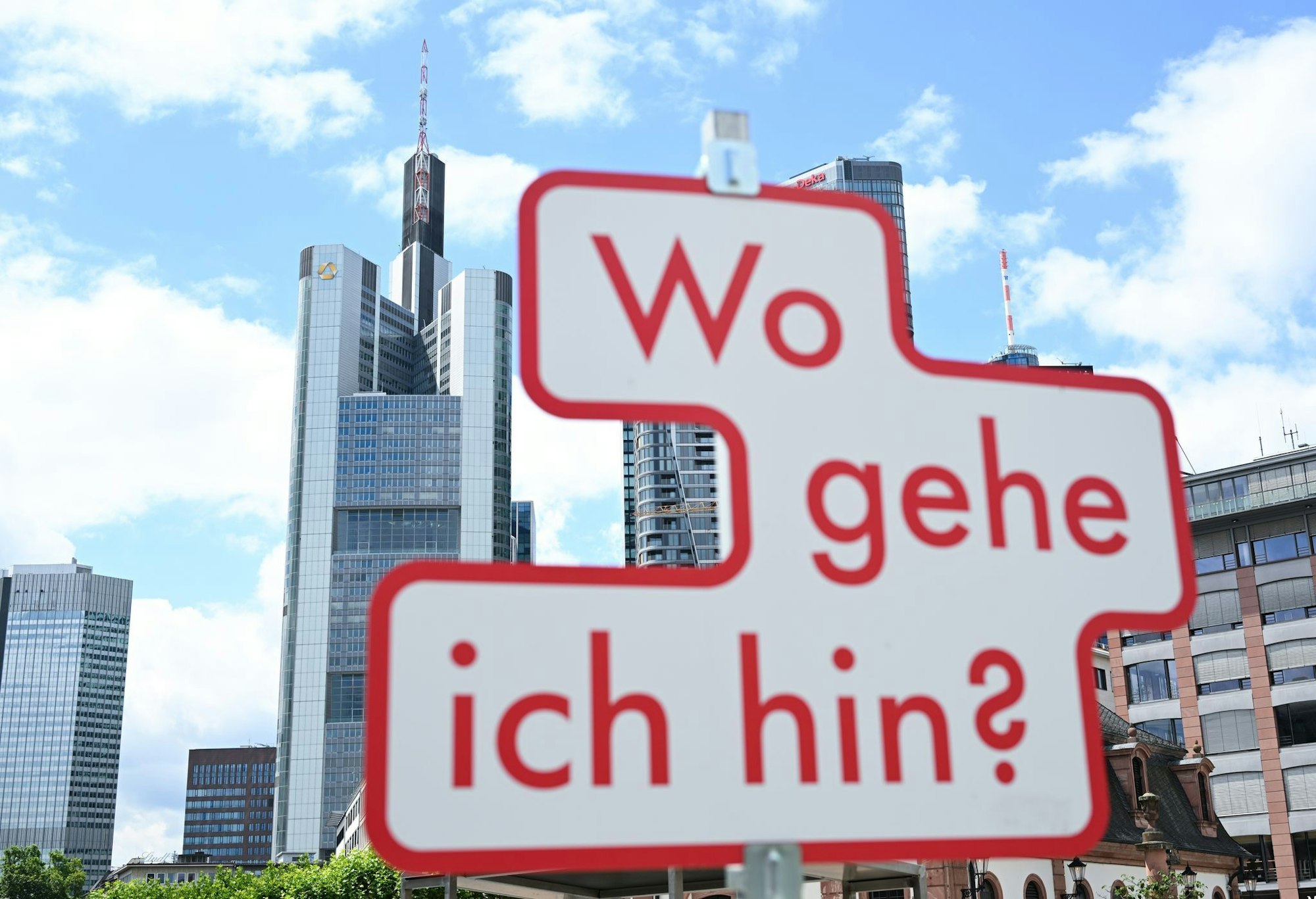 Seit Herbst sorgen die Begehrlichkeiten der Unicredit für Unruhe in Frankfurt. (Archivbild)