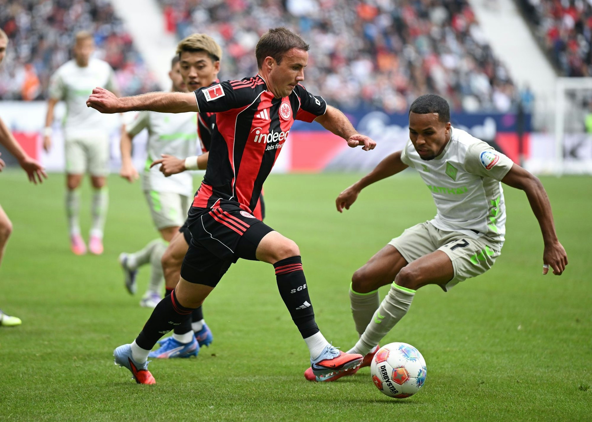 Mario Götze fühlt sich bei Eintracht Frankfurt wohl