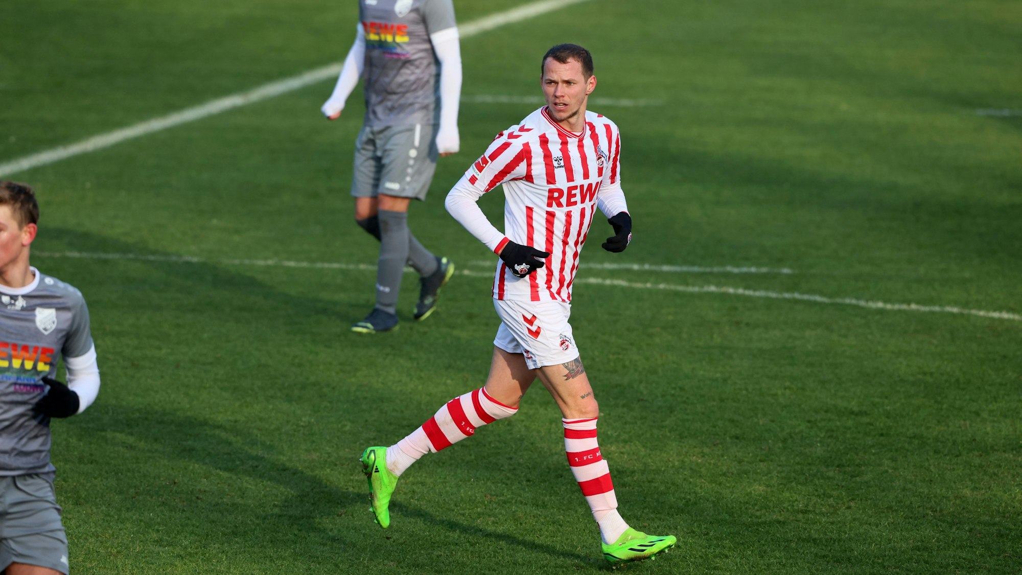 1. FC Köln vs. SC Germania Reusrath, Testspiel, Trainingsspiel, Ondrej Duda (1. FC Köln), Bild: Herbert Bucco