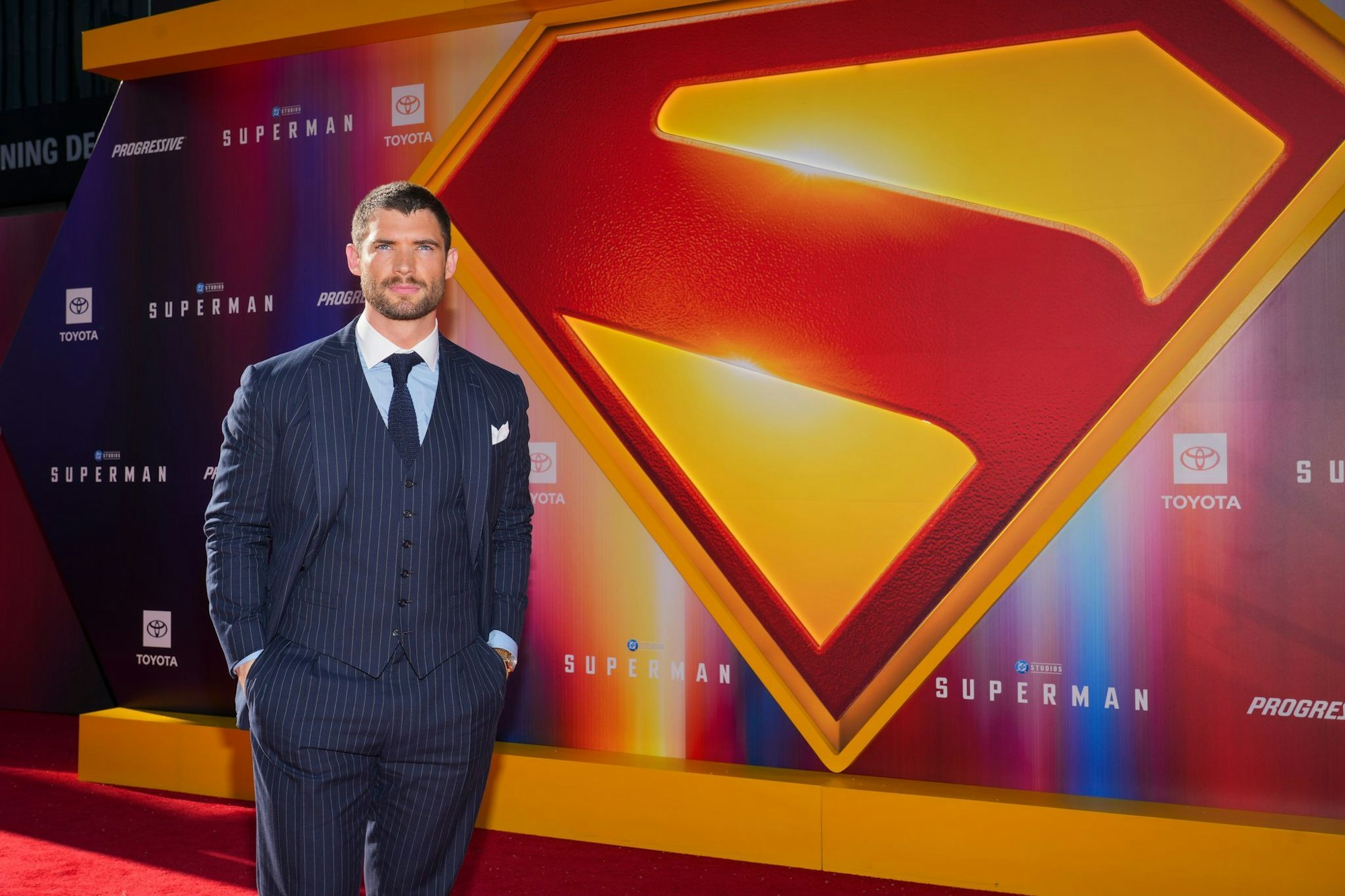 In «Superman» trug David Corenswet erstmals das Superhelden-Kostüm. (Archivbild)