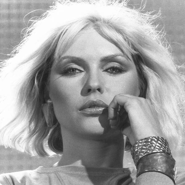 Debbie Harry schwarz-weißes Porträt
