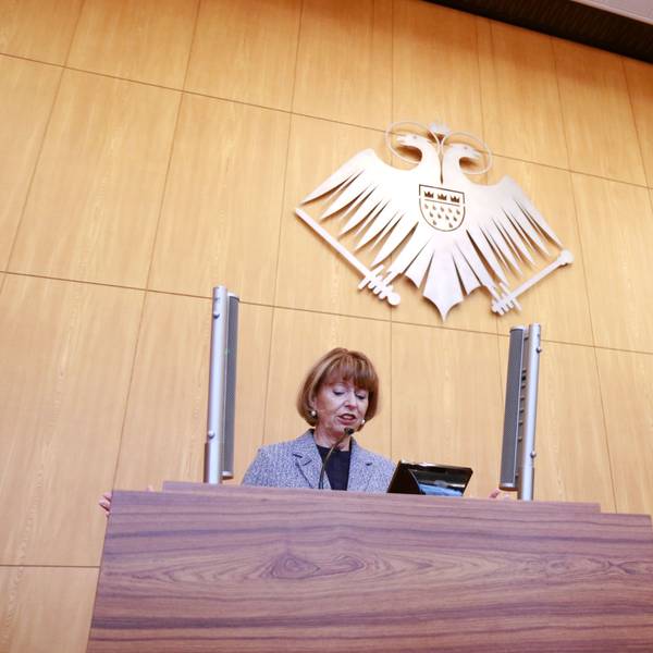 Henriette Reker führte am Donnerstag, 4. September, durch ihre letzte Ratssitzung als Kölner Oberbürgermeisterin.