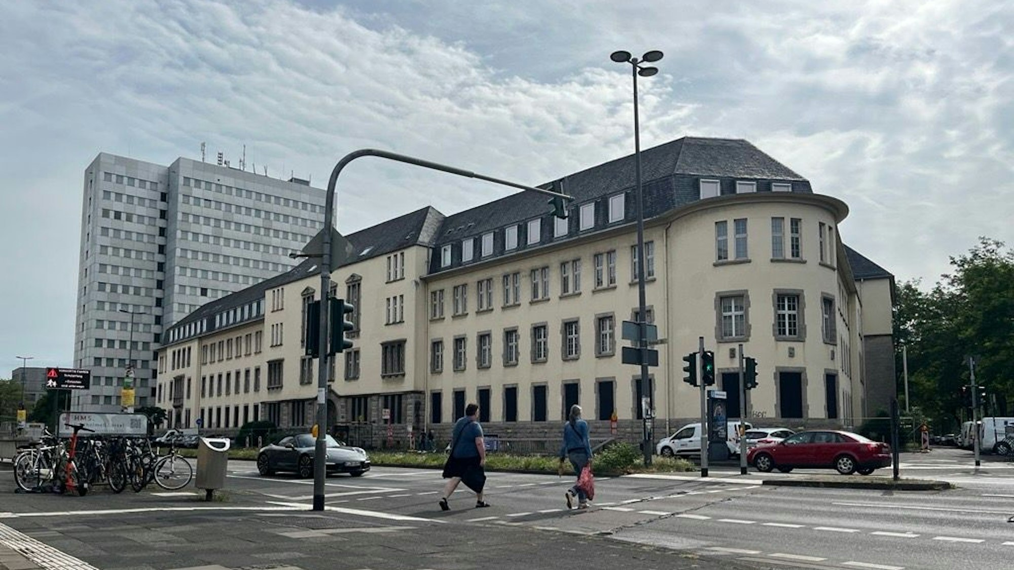 Die geplante Flüchtlingsunterkunft an der Riehler Straße.