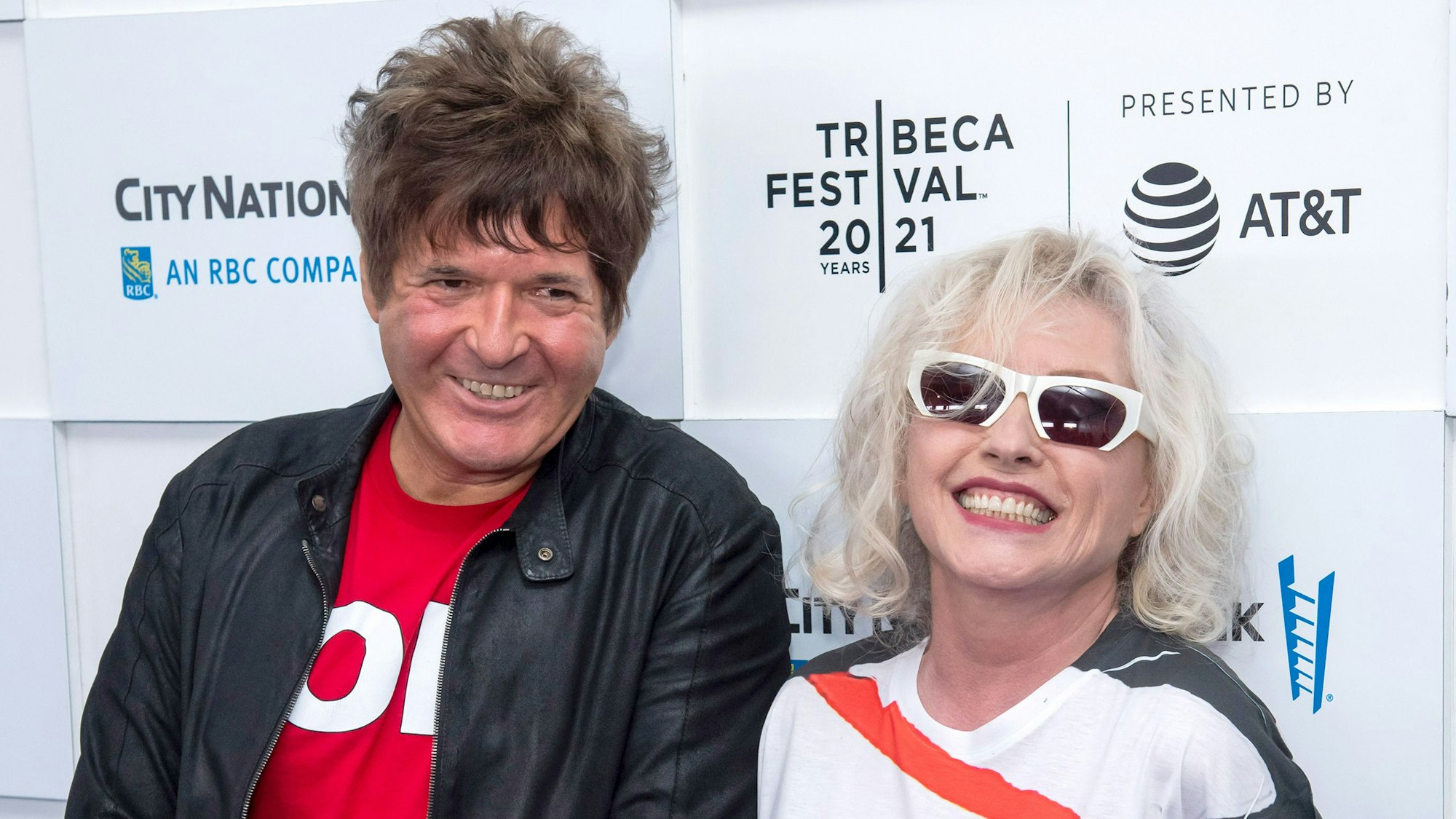 Clem Burke und Debbie Harry
