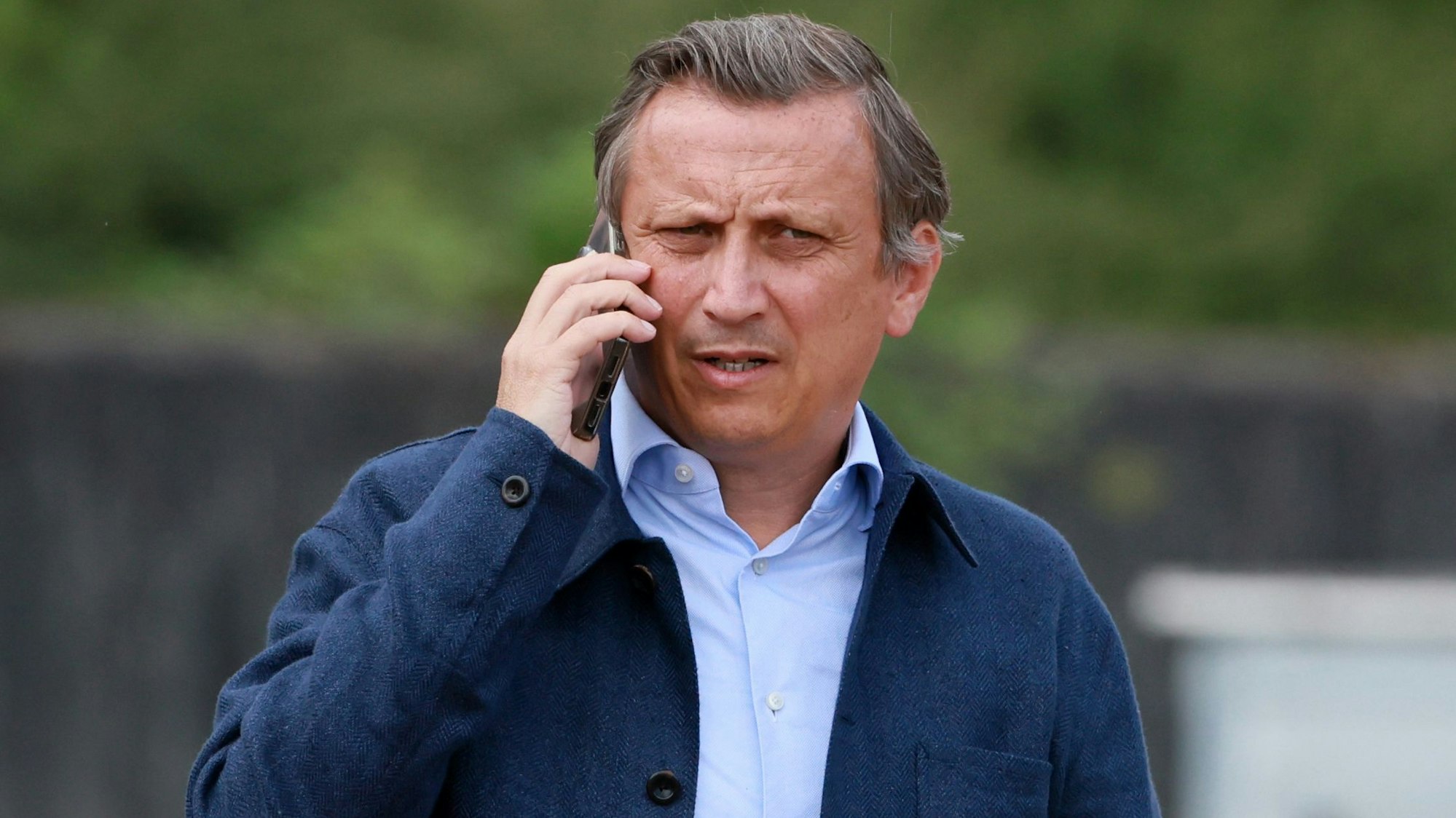 Lionel Souque beim Spiel gegen den Siegburger SV.