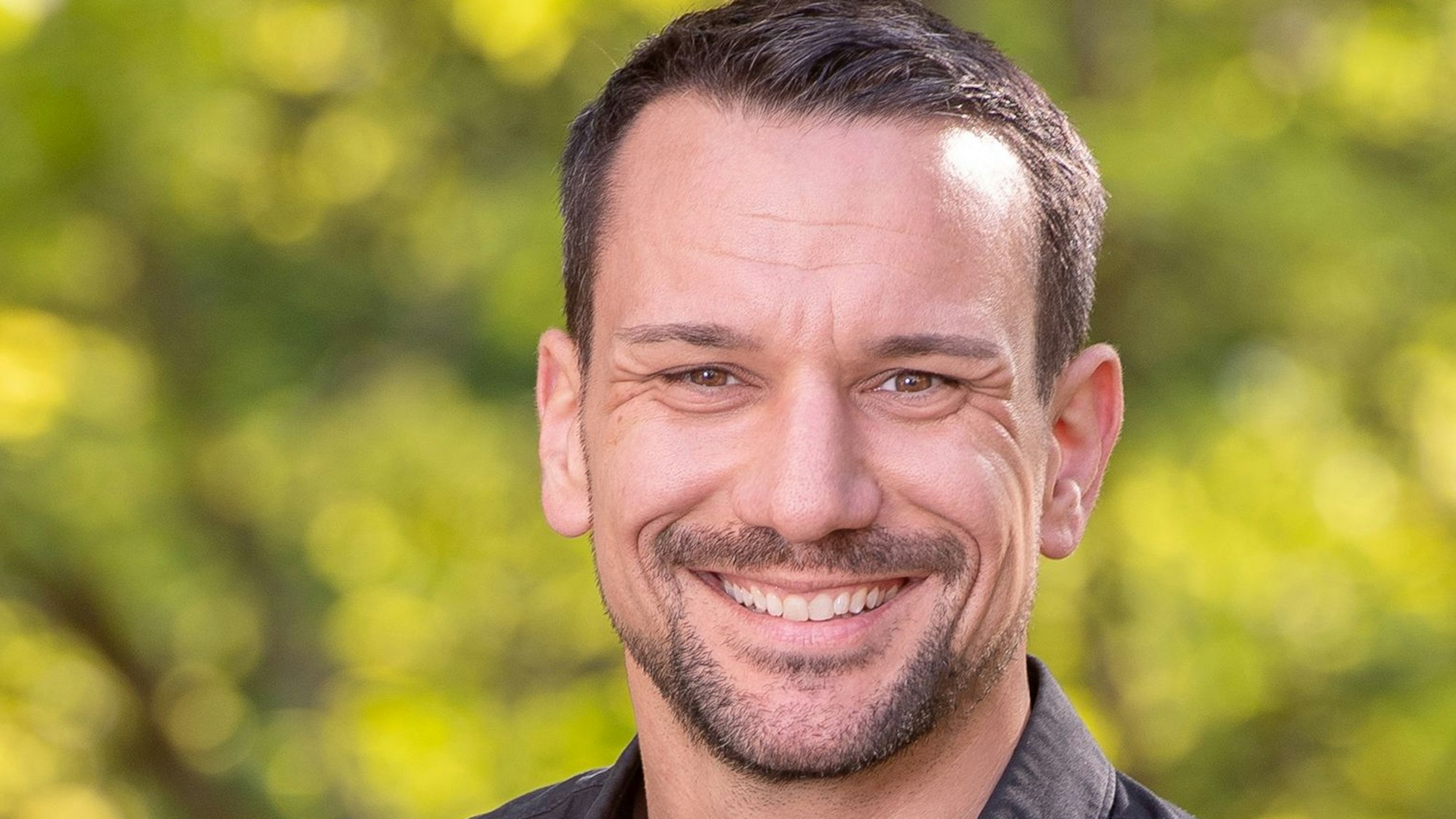 Christian Welsch (37) ist Kandidat der SPD für den Posten des Bürgermeisters in der Gemeinde Engelskirchen.