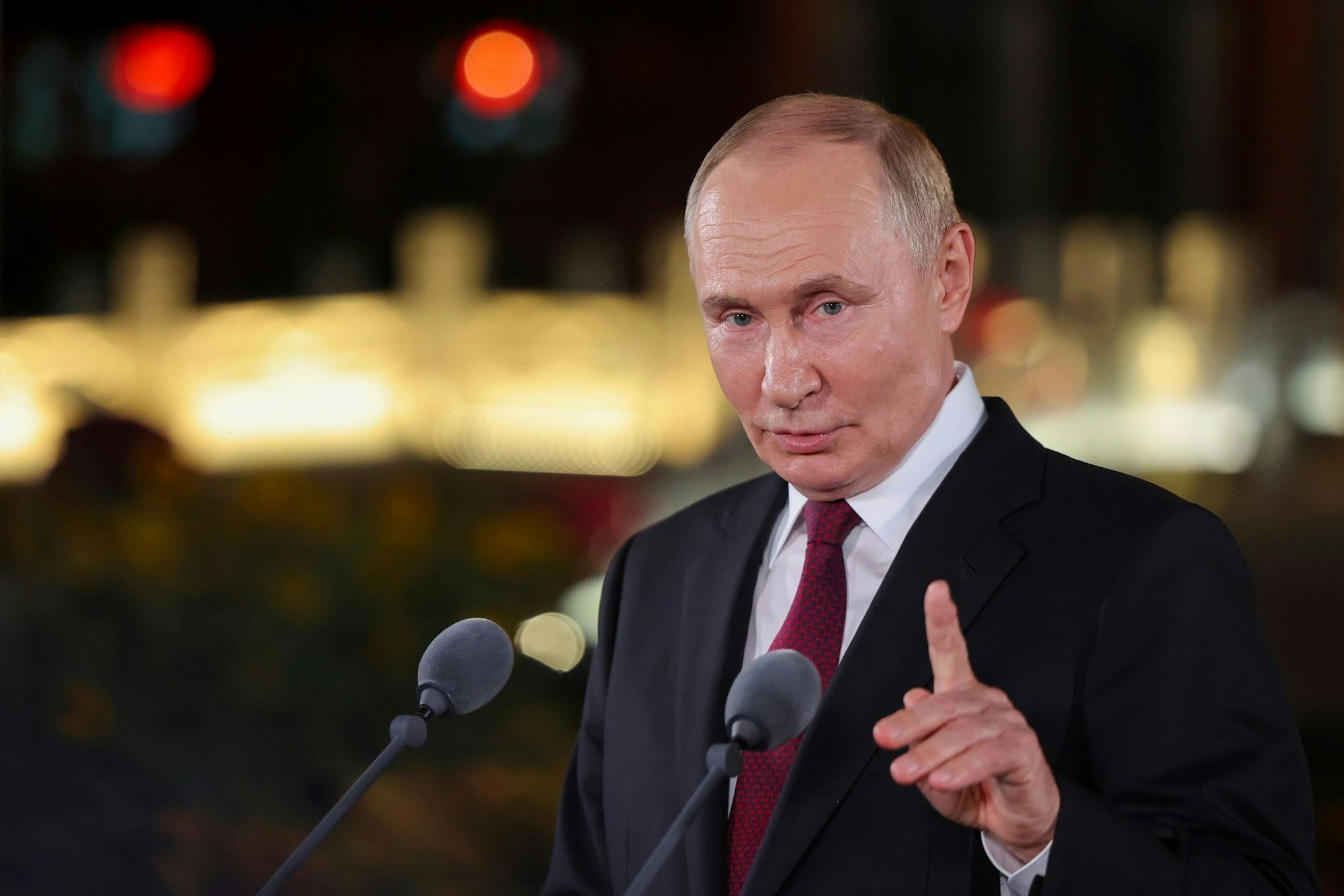 Russlands Präsident Putin lässt keine Bereitschaft zu echten Zugeständnissen erkennen. (Archivbild)