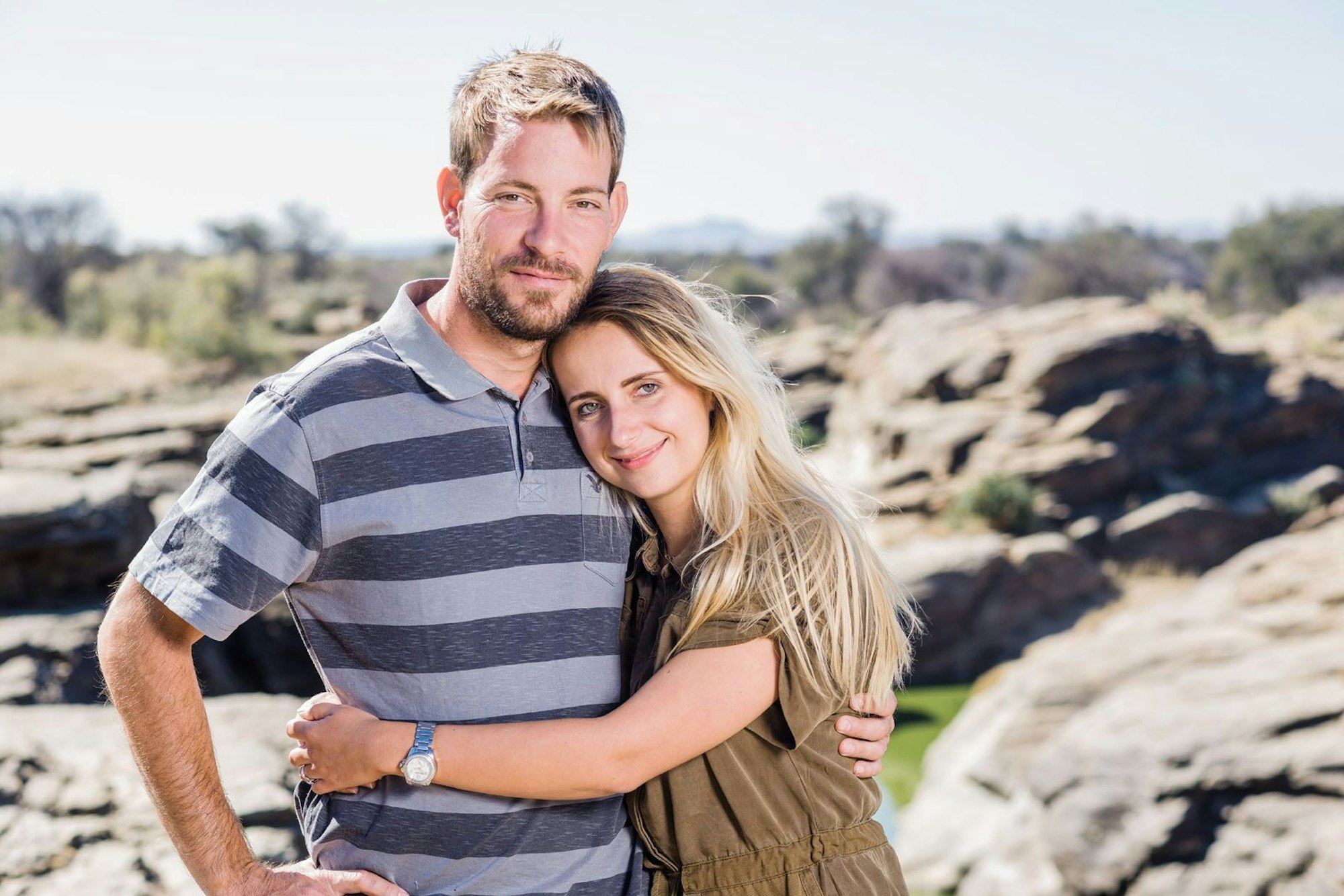 Gerald und Anna lernten sich bei „Bauer sucht Frau international“ kennen und lieben. (Bild: MG RTL D / Christian Stiebahl)