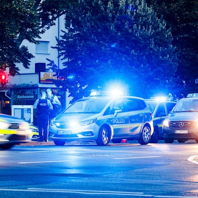 Die Polizei im Einsatz (Symbolfoto).