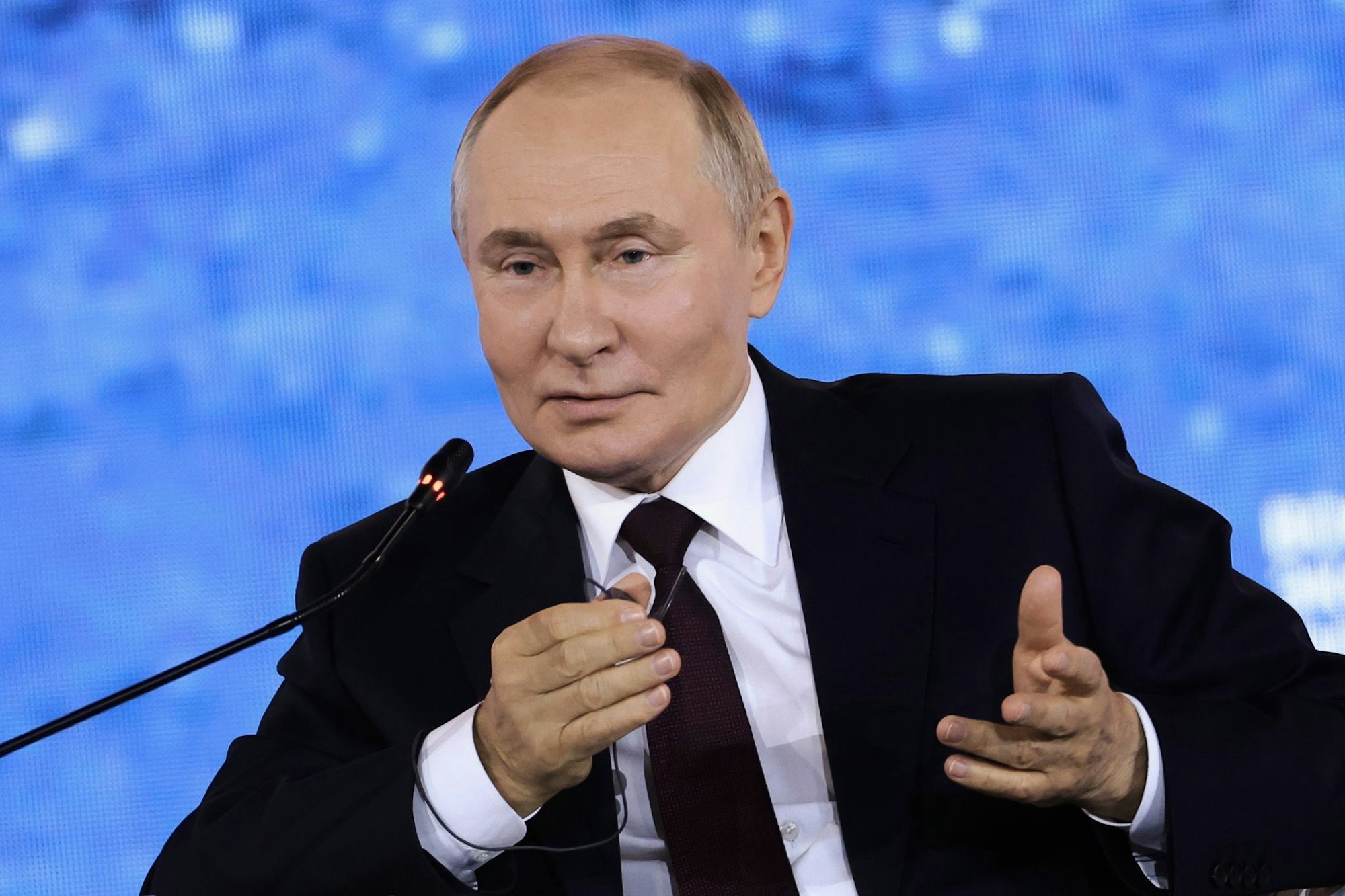 Kremlchef Wladimir Putin lehnt Truppen aus Nato-Staaten in der Ukraine kategorisch ab.