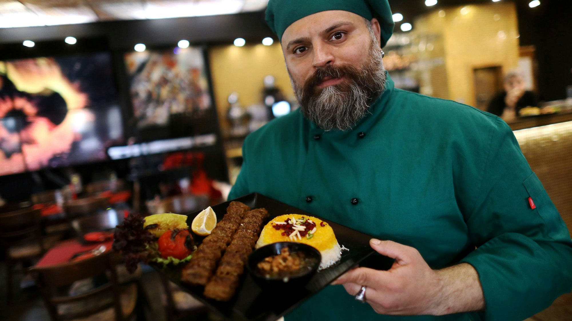 Chefkoch Amin Forooz vom Yas in Köln