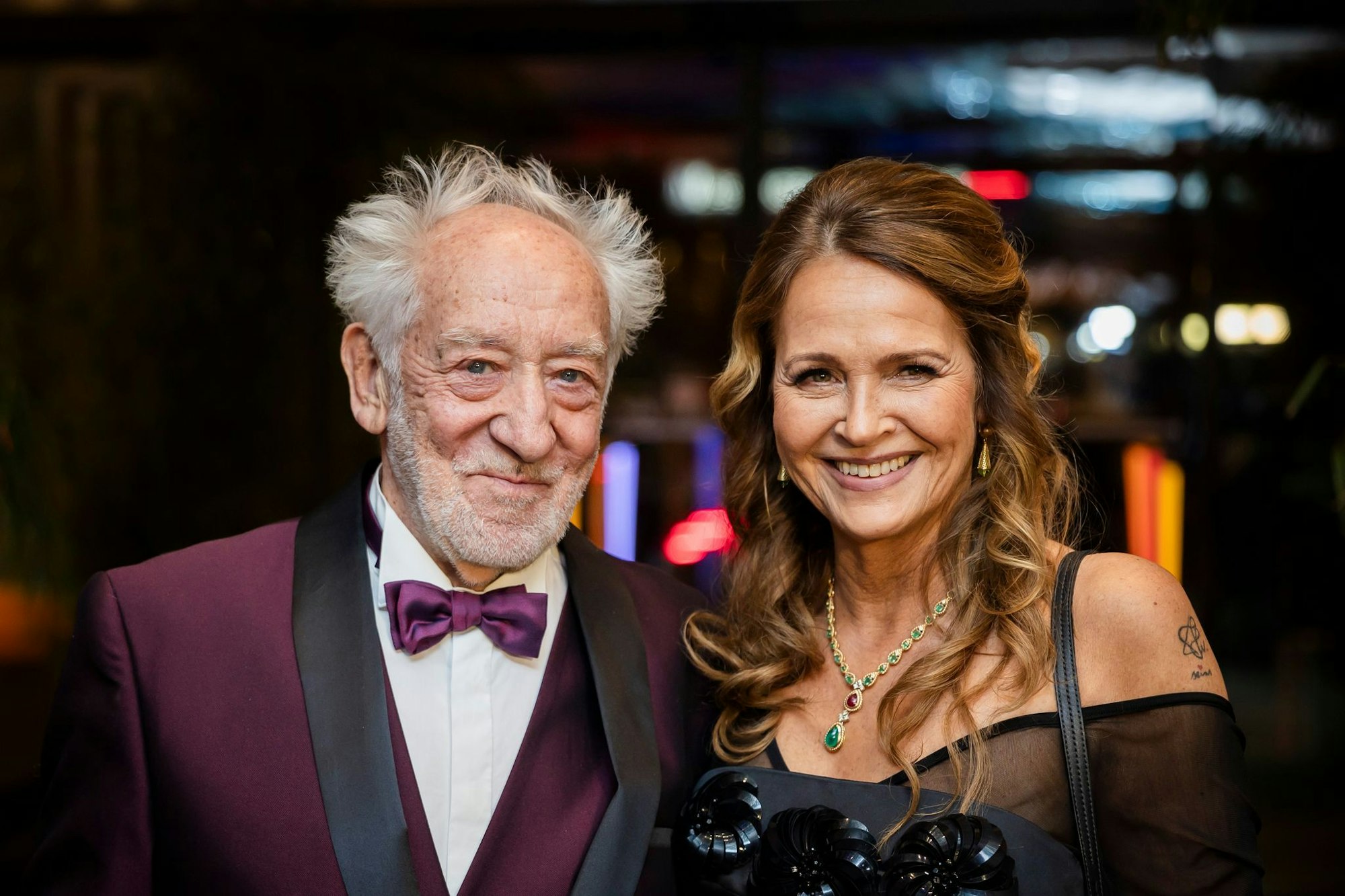 Seit 2022 verheiratet: Dieter Hallervorden und seine Frau Christiane.