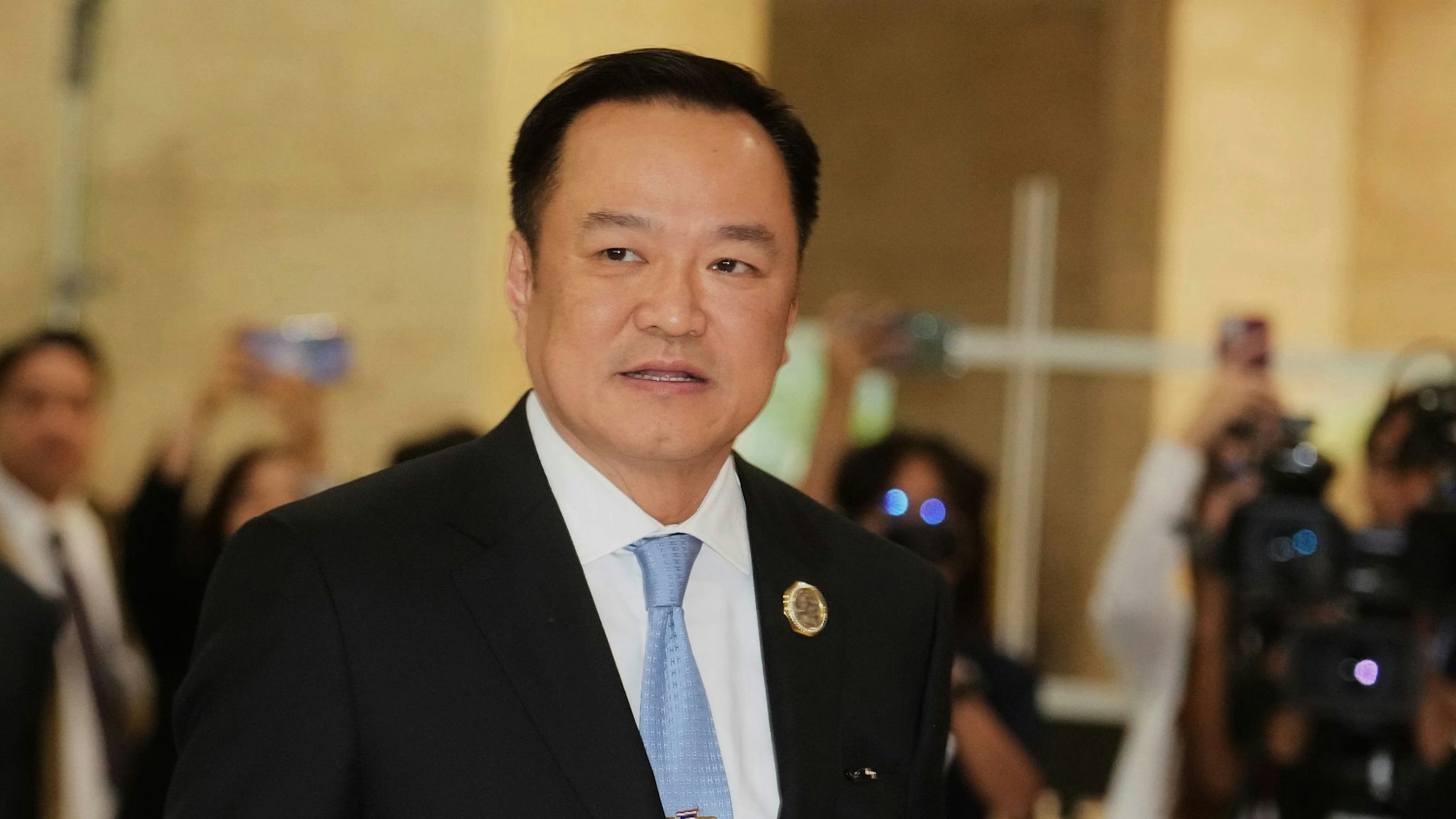 Anutin Charnvirakul ist ein erfolgreicher Bauunternehmer und nun Thailands neuer Regierungschef.