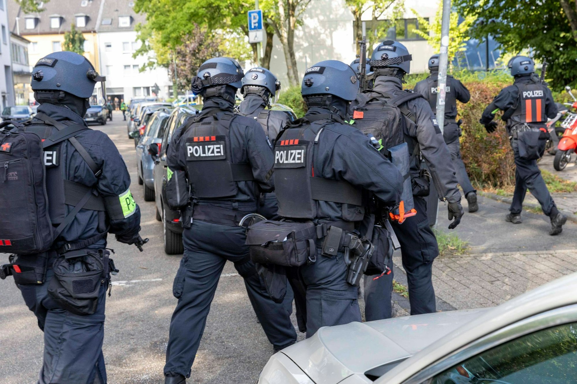 In Essen ist die Polizei zu einem größeren Einsatz gerufen worden.