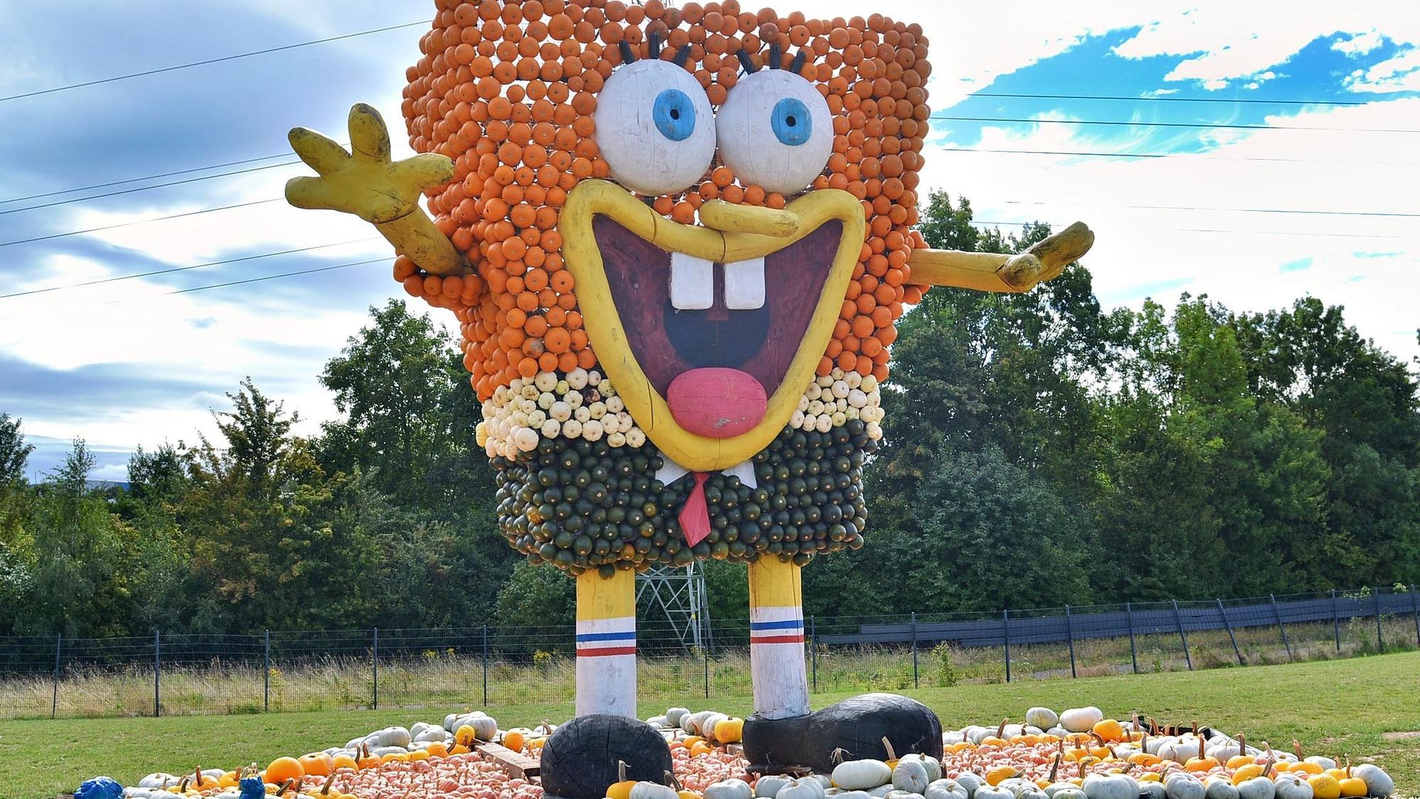 Das Bild zeigt eine Spongebob-Figur.
